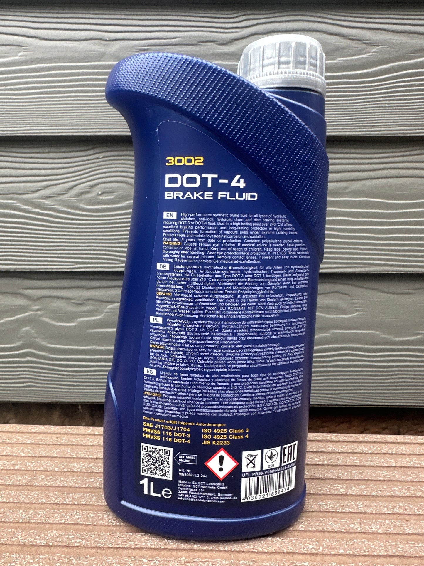 Bremsflüssigkeit MANNOL DOT4 SAE J 1703 910g