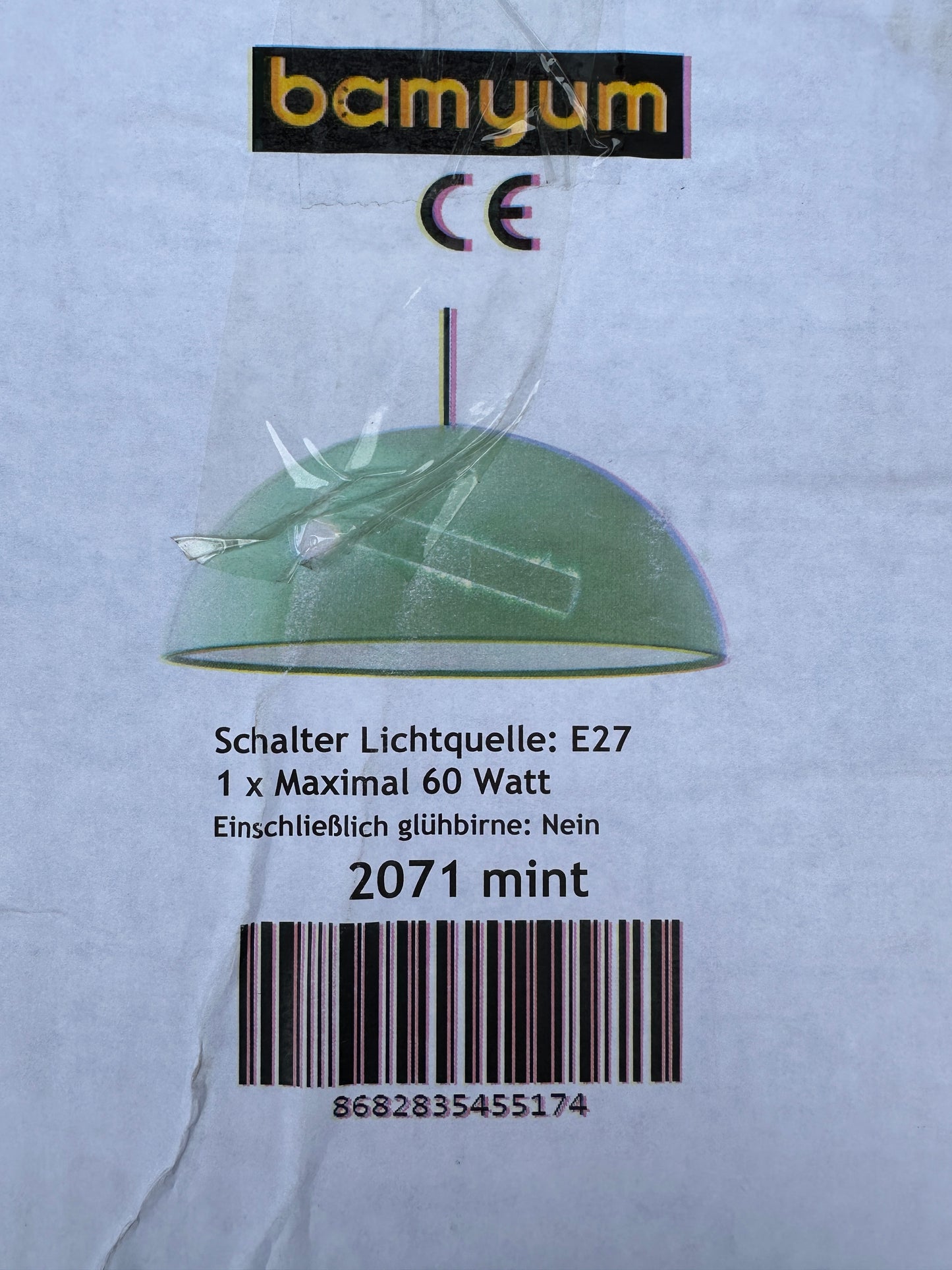 Küchenlampe Bamyum Lipeo