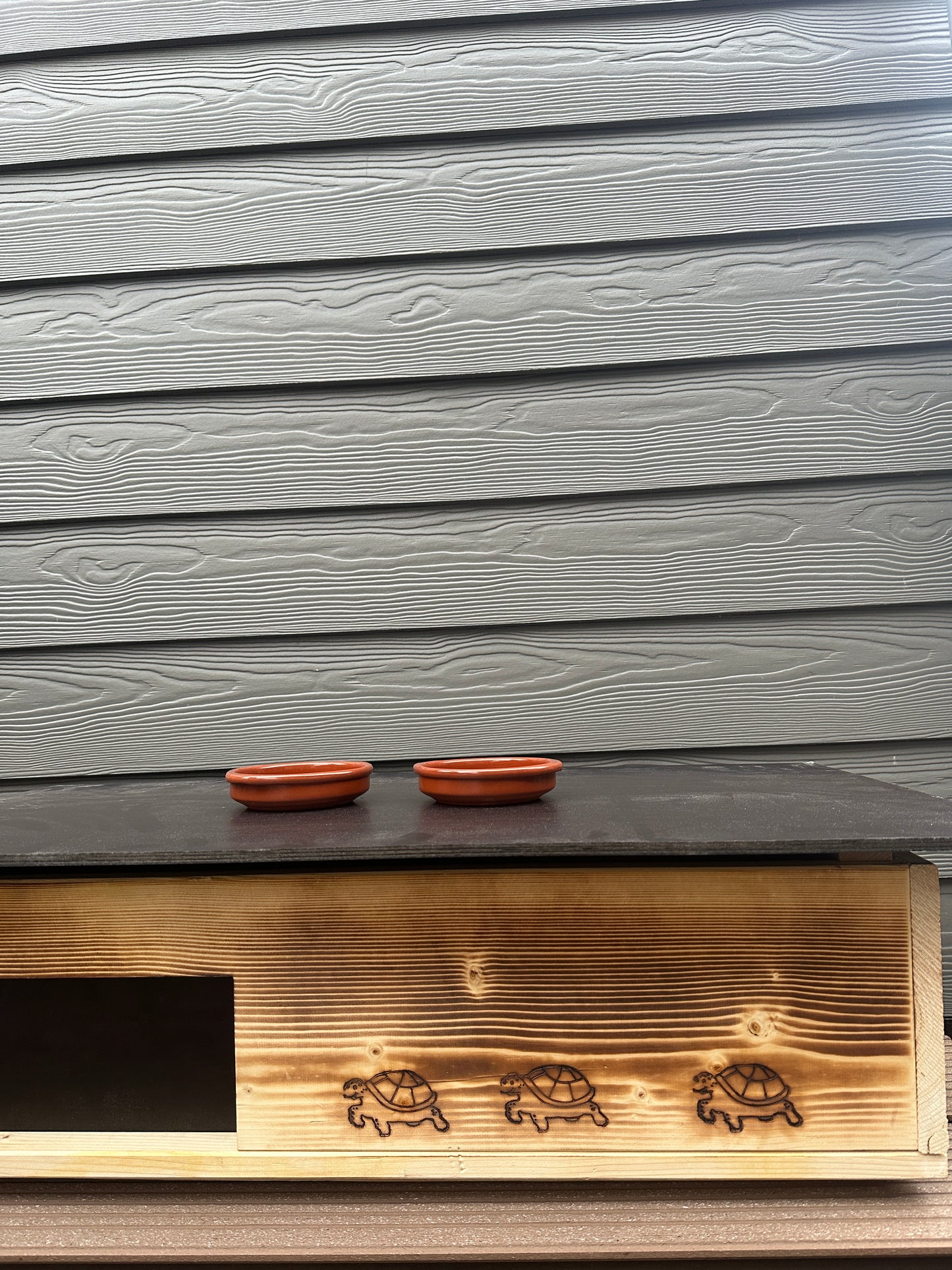 Premium Schildkrötenhaus Woid Herz