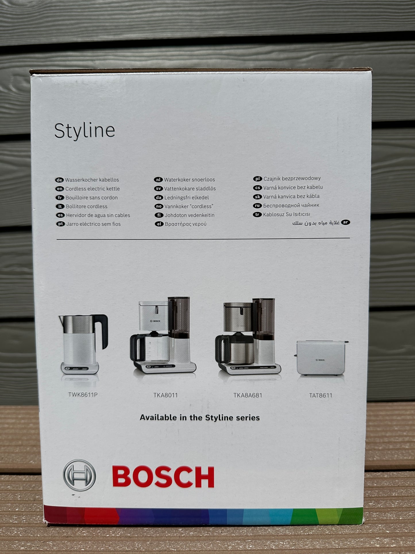 Wasserkocher BOSCH Stylline 1,5L Modell: TWK8611P