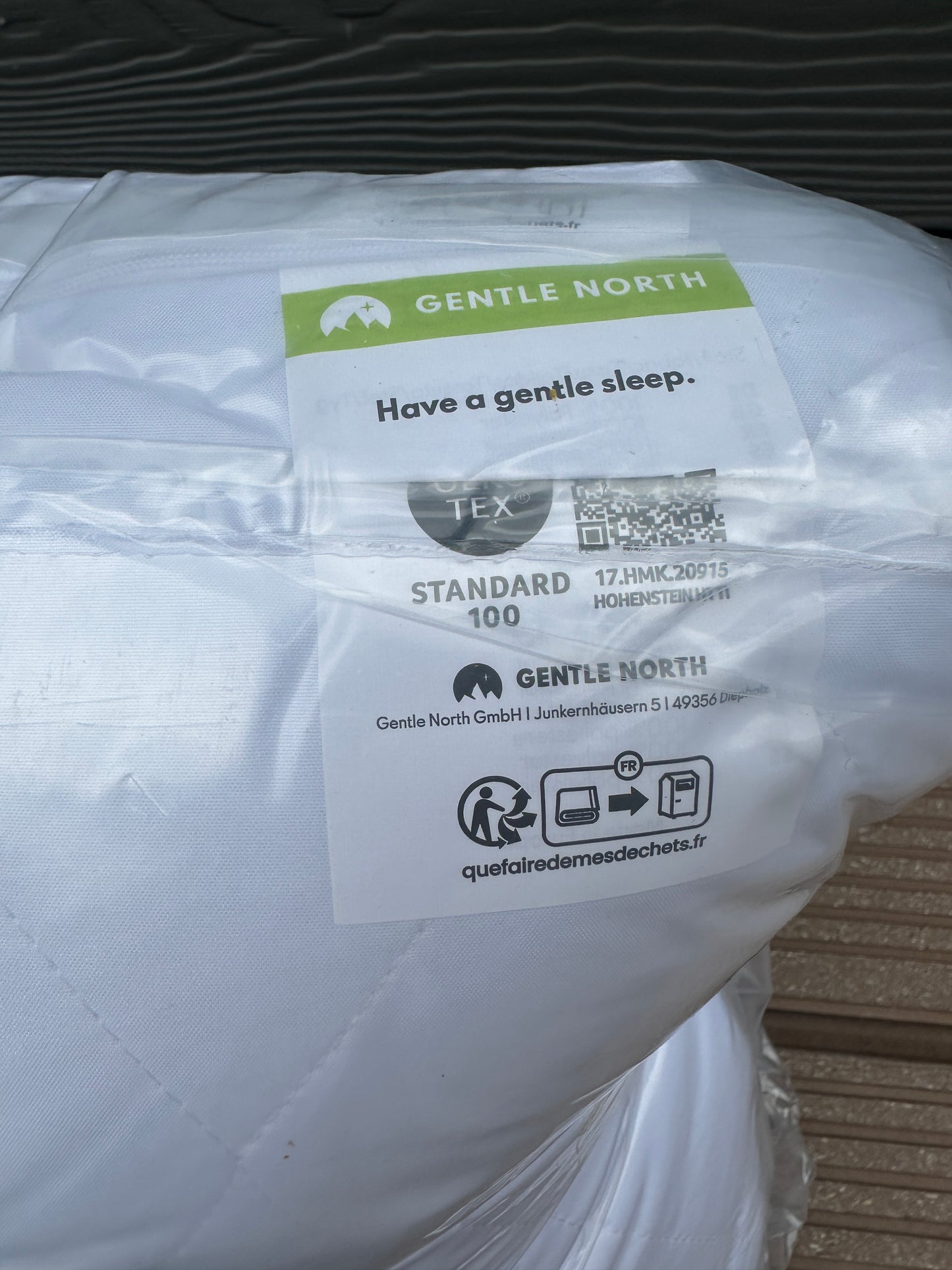 Kissen Basic Gentle North 2er Set 40 x 80 cm