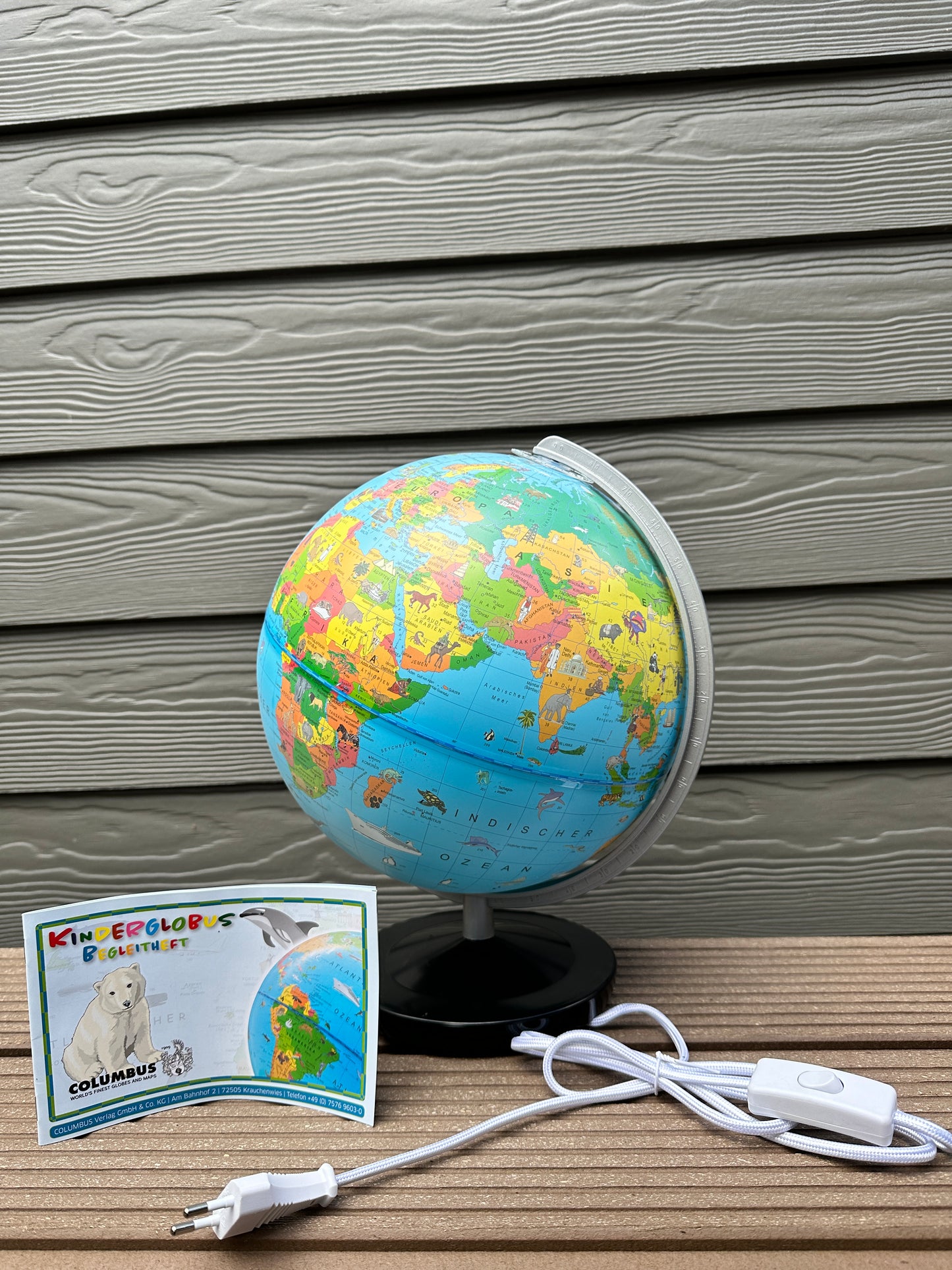 Kinderglobus Columbus Terra