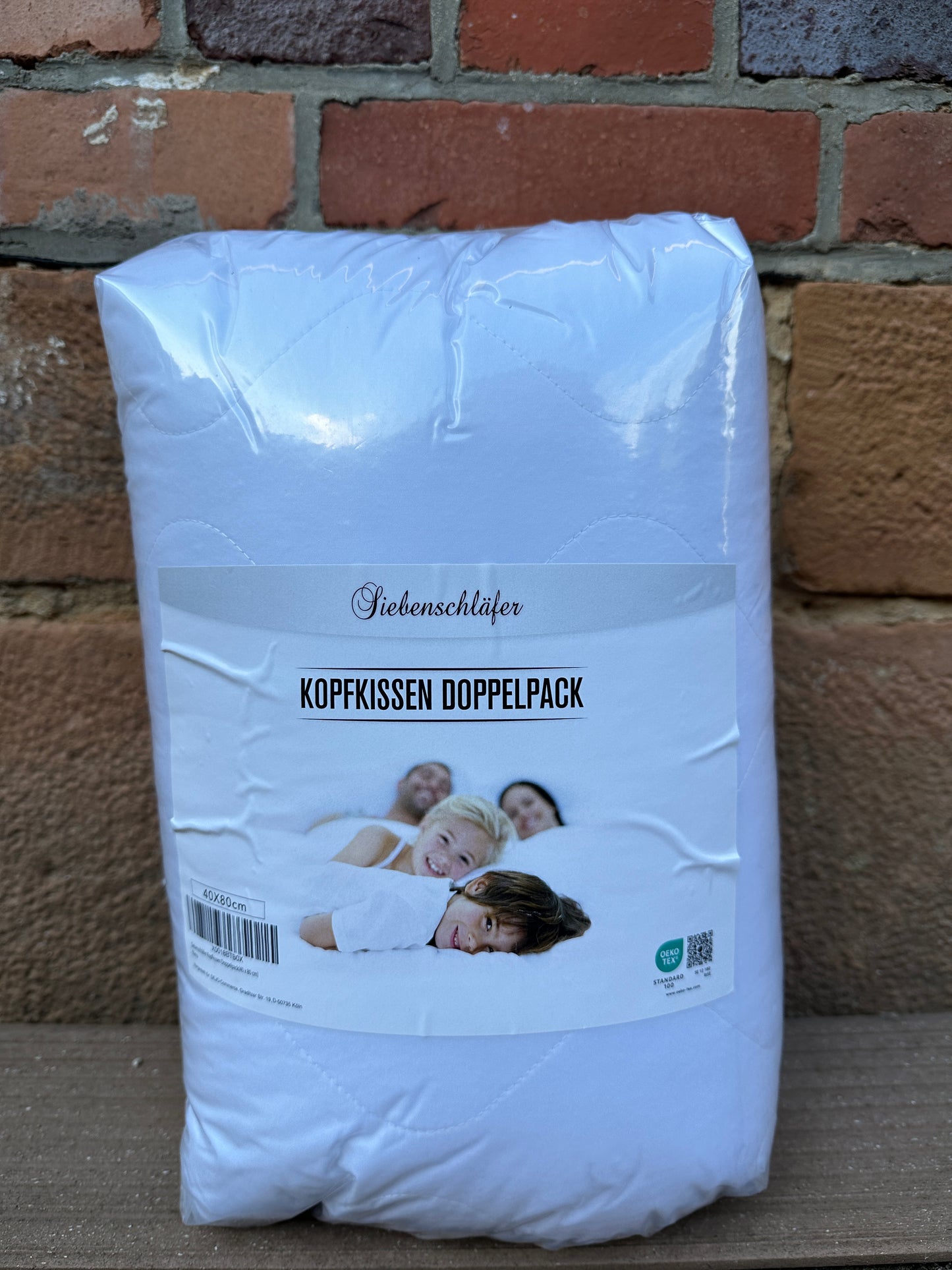 Kopfkissen Siebenschläfer 2er Pack
