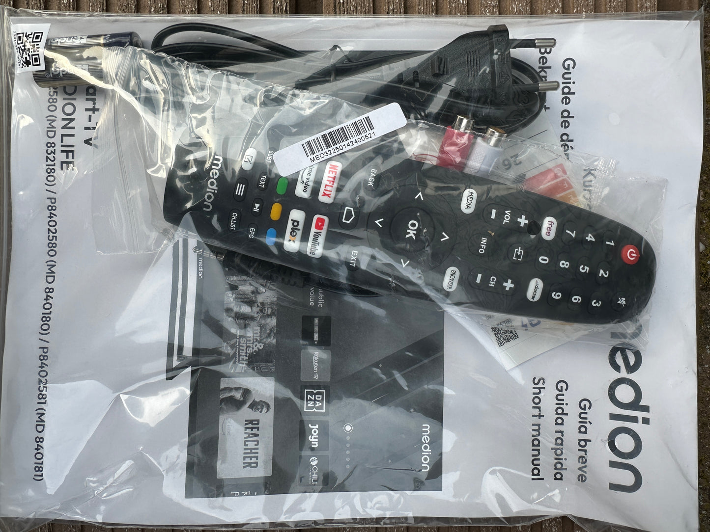 Medion
80 cm (32") Full HD Smart-TV
MEDION LIFE P8322580