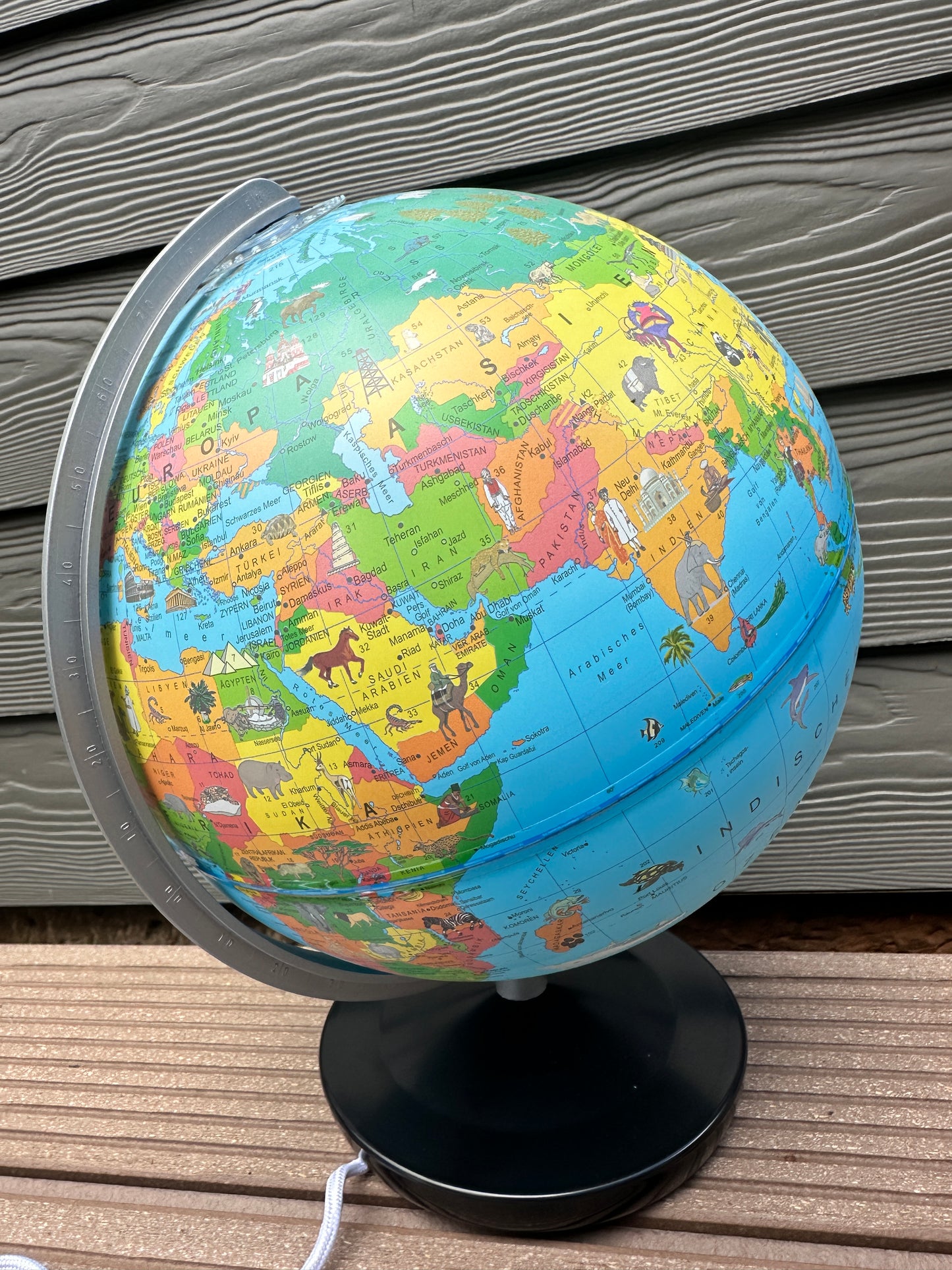 Kinderglobus Columbus Terra