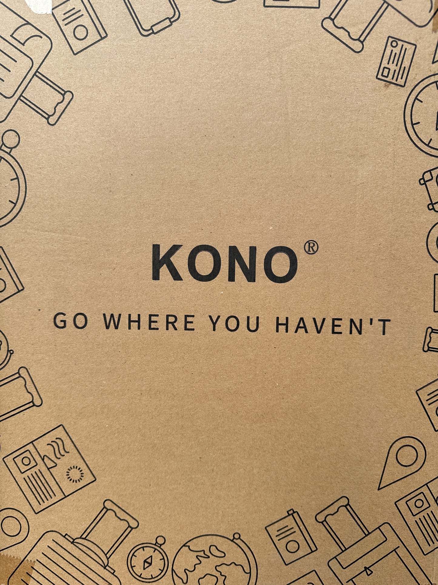 Kono Hartschale Trolley Koffer