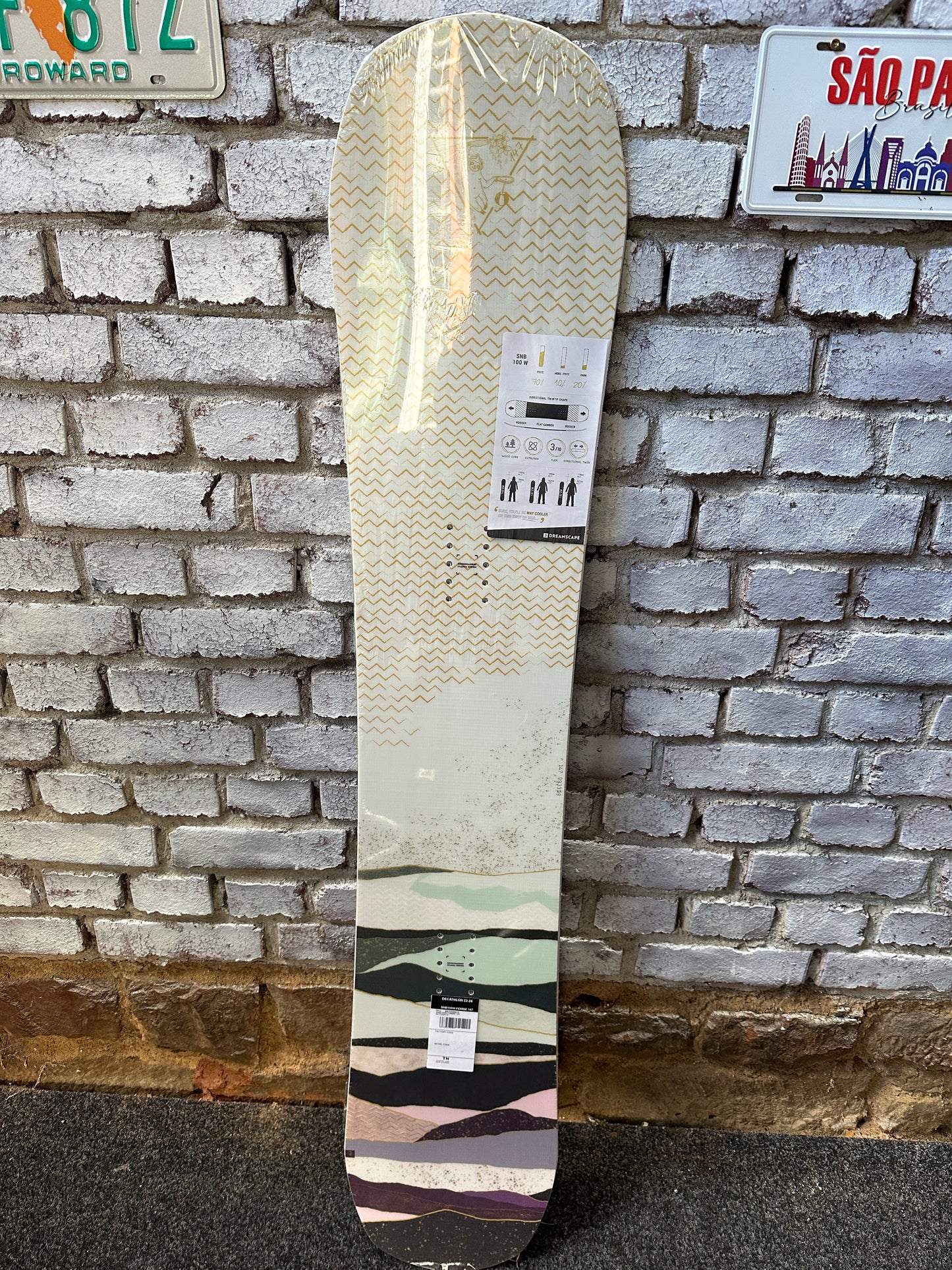 Snowboard Damen All Mountain Dreamscape von Decathlon