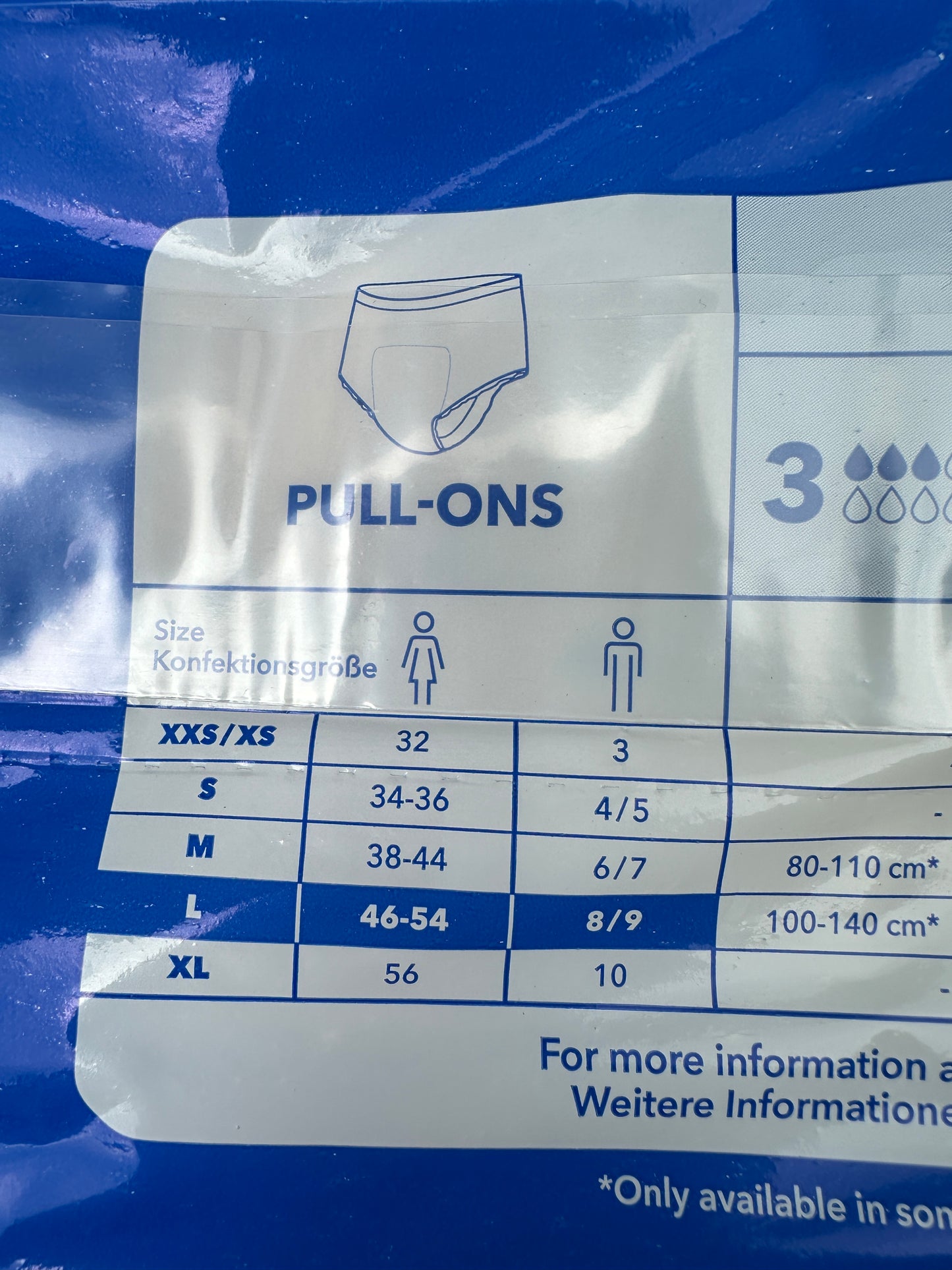 Inkontinenzhose Attends Pull-Ons 4/ L
