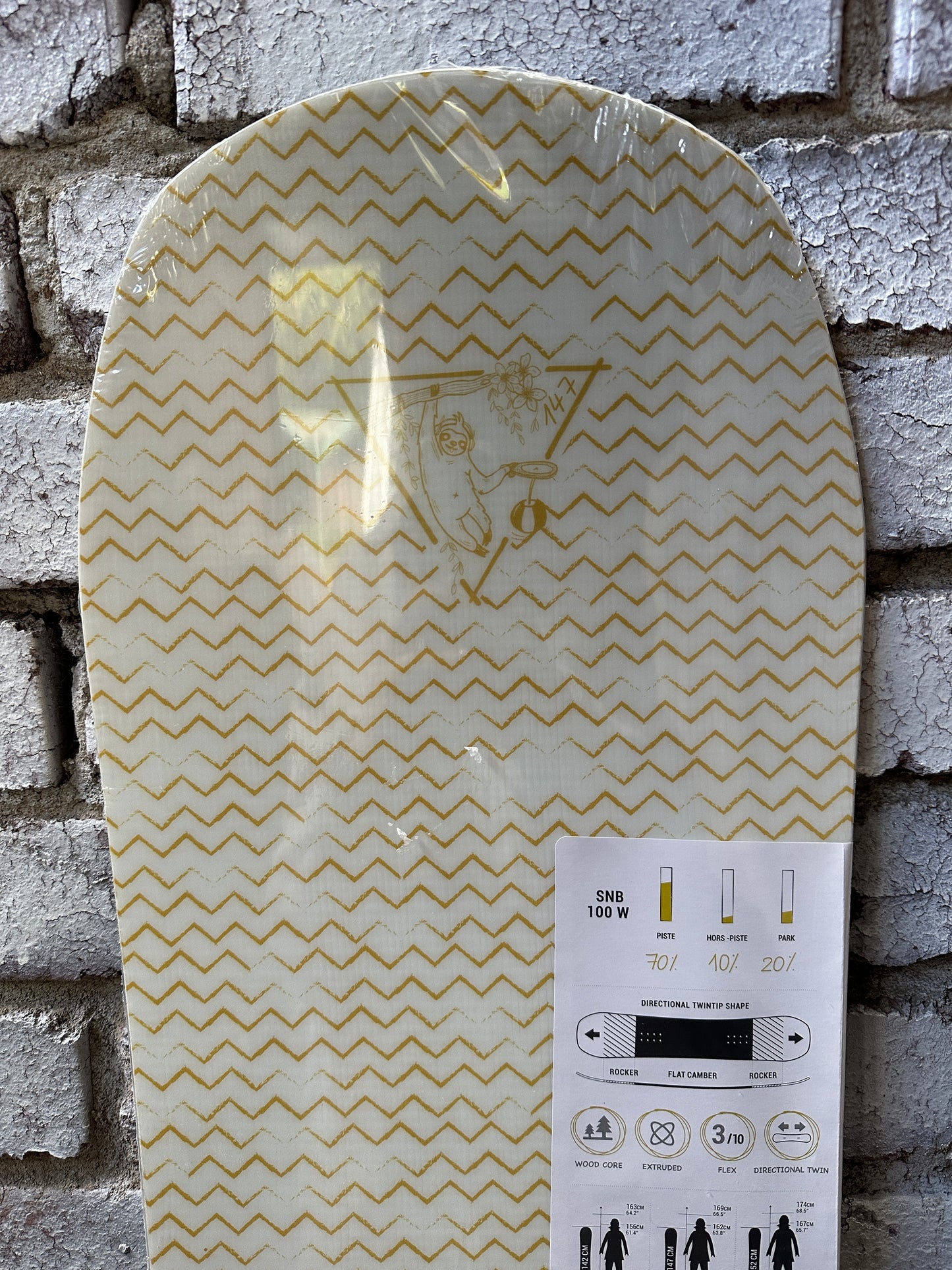 Snowboard Damen All Mountain Dreamscape von Decathlon