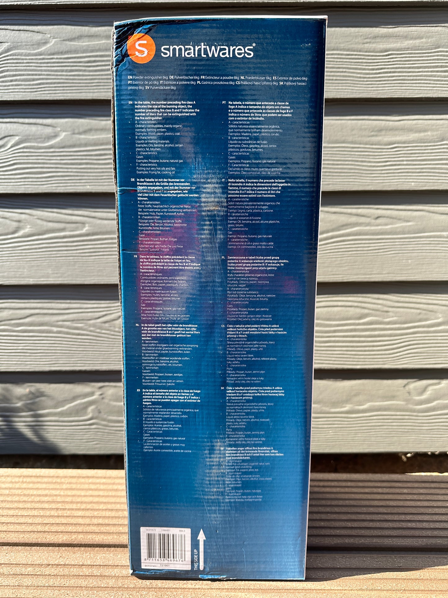 Feuerlöscher Smartwares 6kg