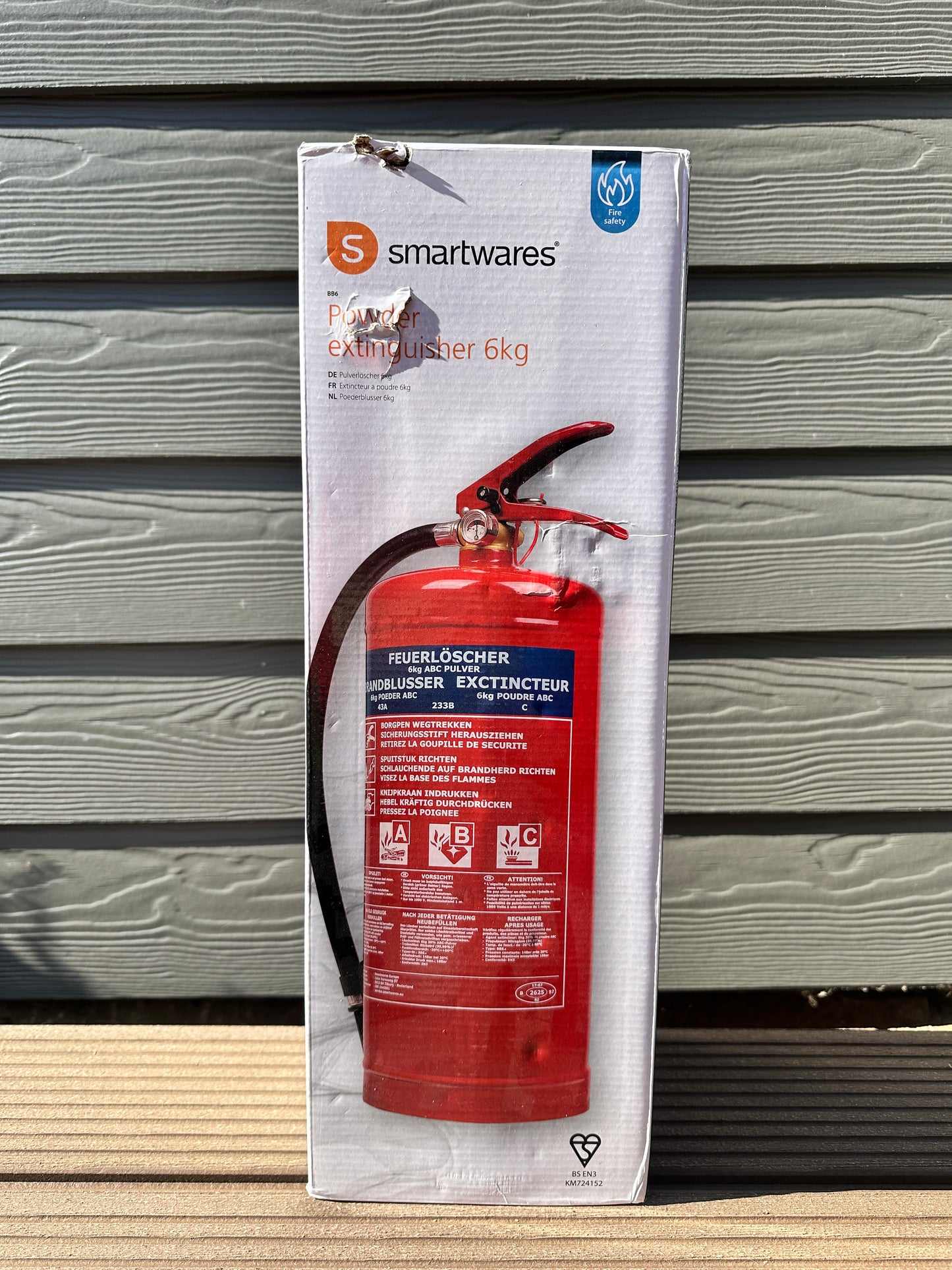 Feuerlöscher Smartwares 6kg