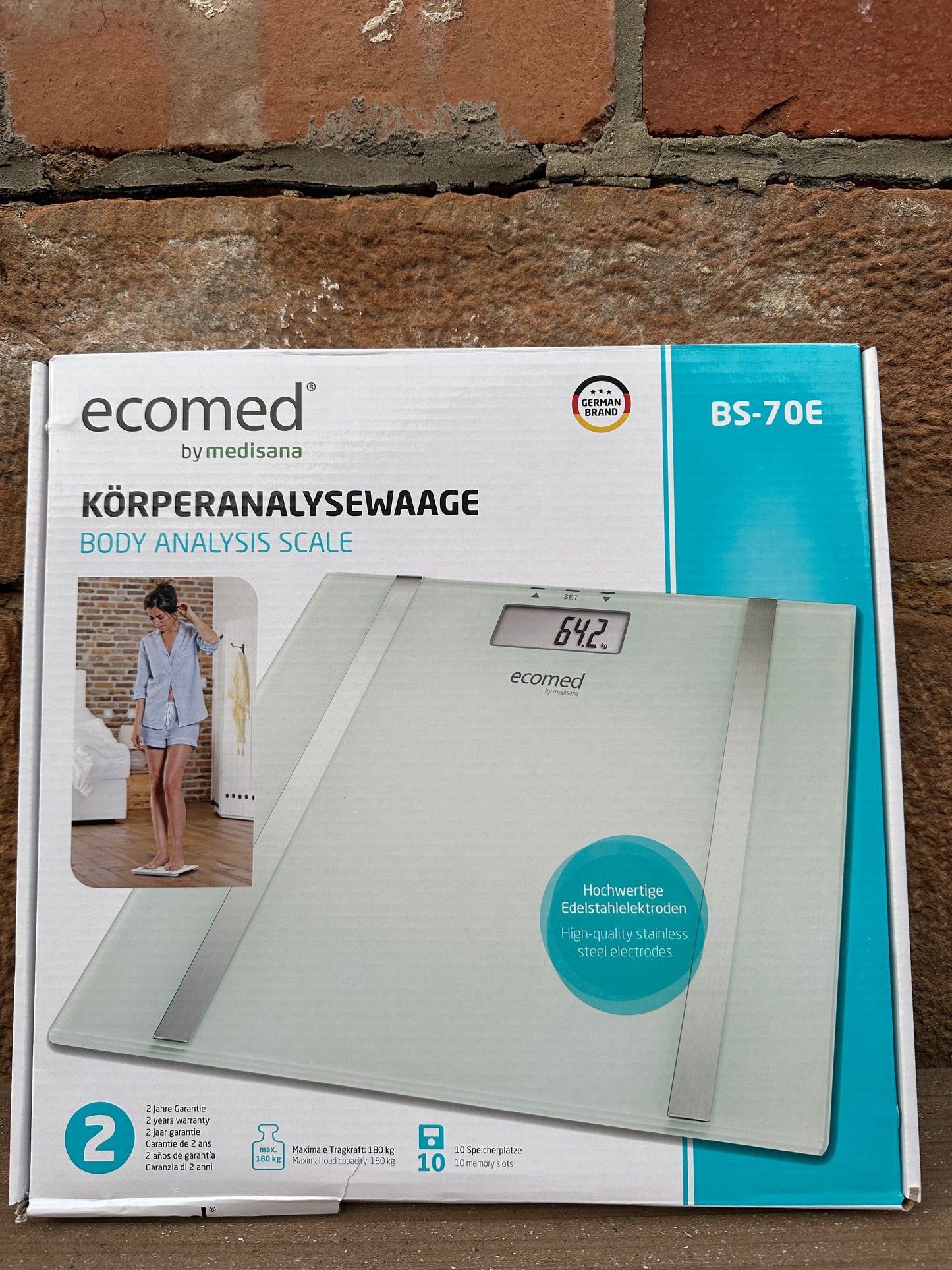 Personenwaage ecomed BS-70 E