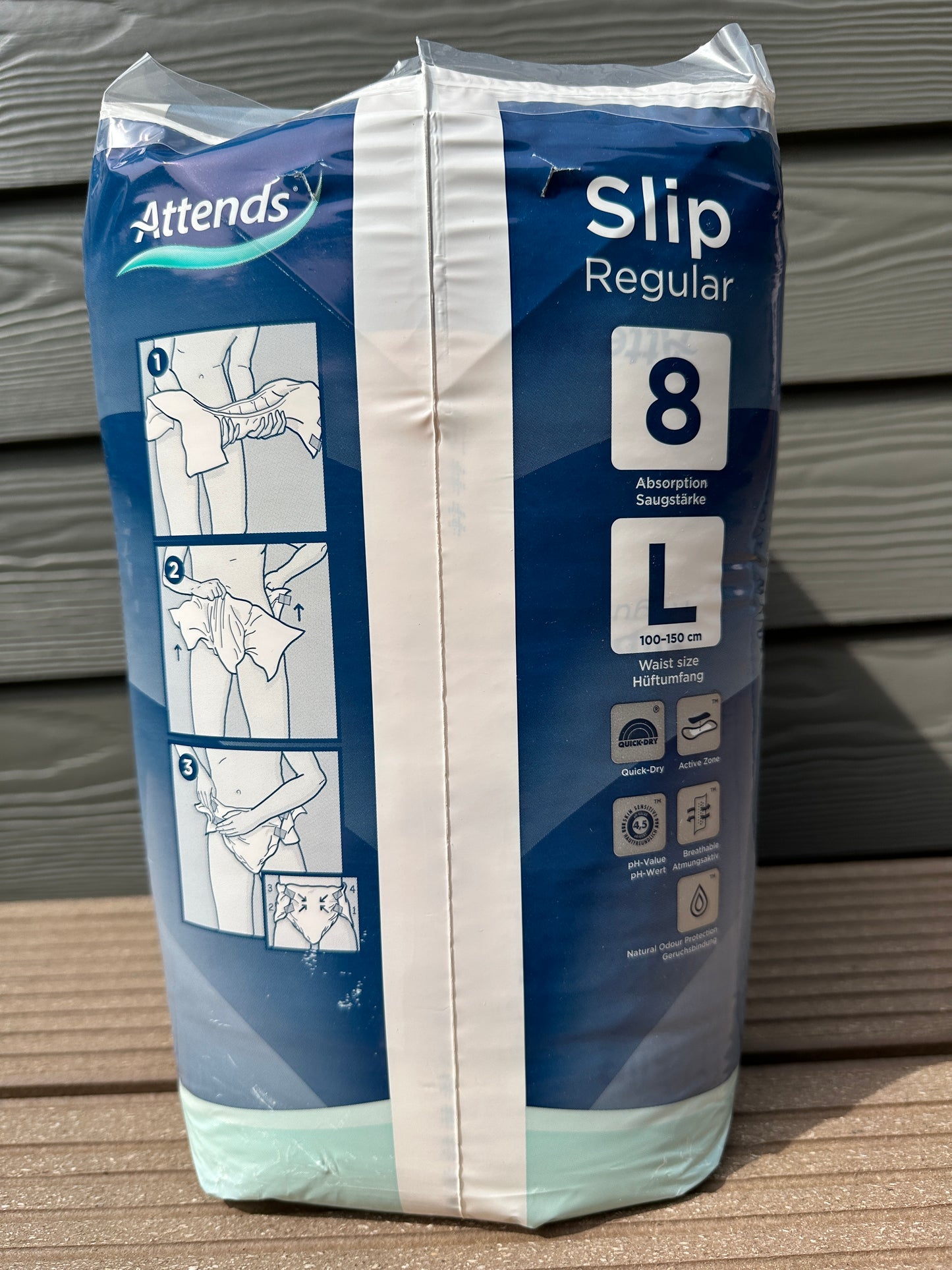 Inkontinenzhosen Slip Attendens 8/L