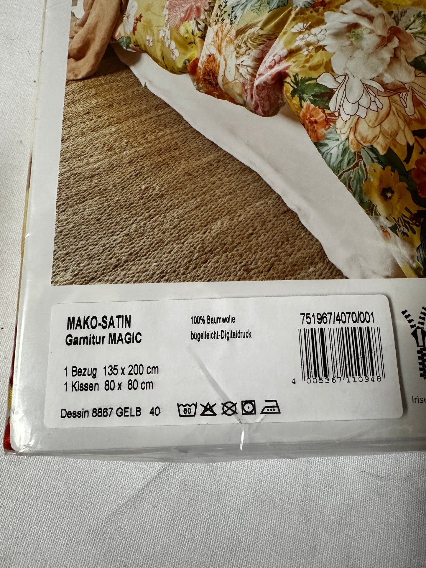 Bettwäsche Mako Satin Irisette