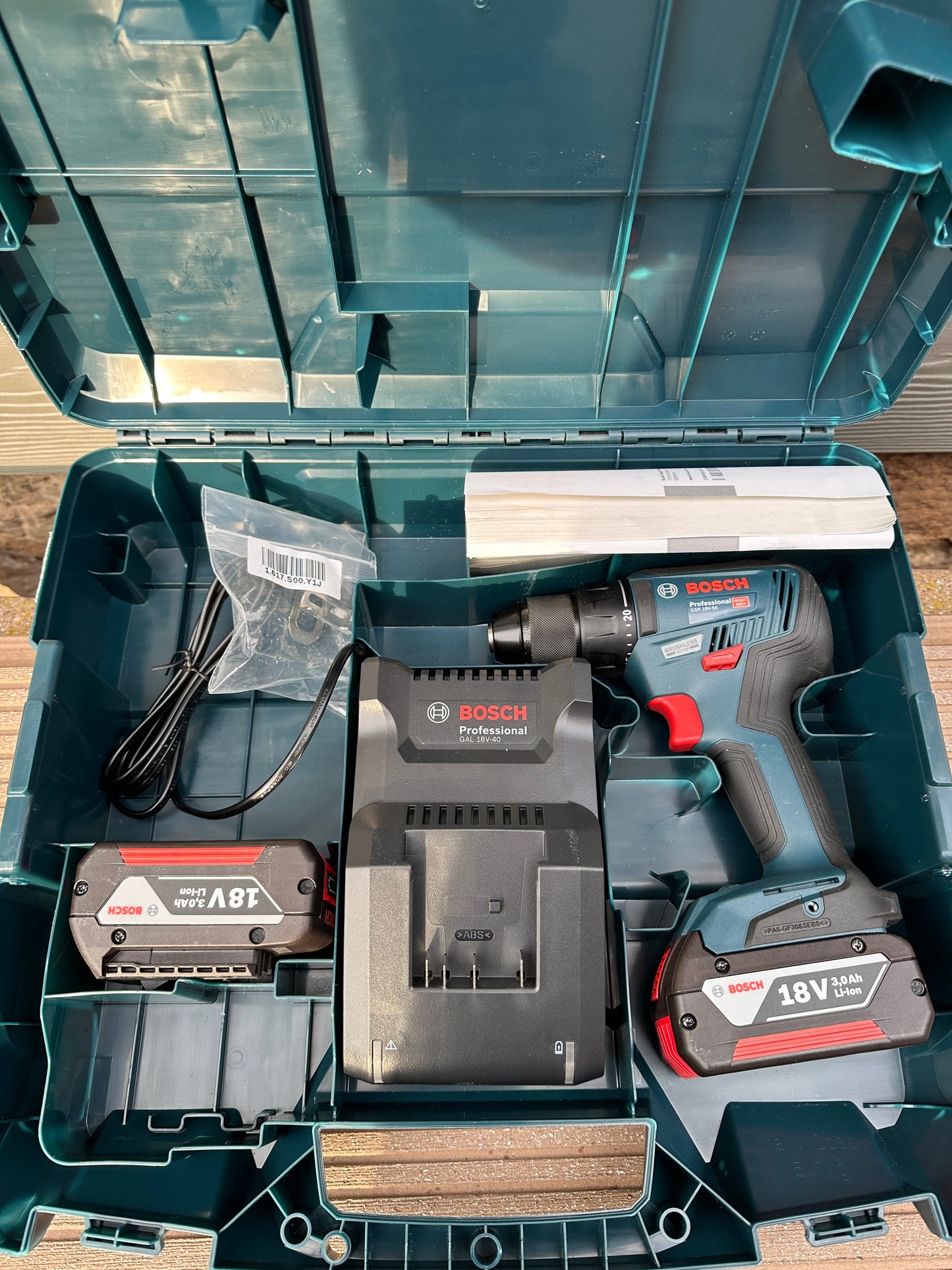 Bosch Akkuschrauber Set Professional GSR 18V-55