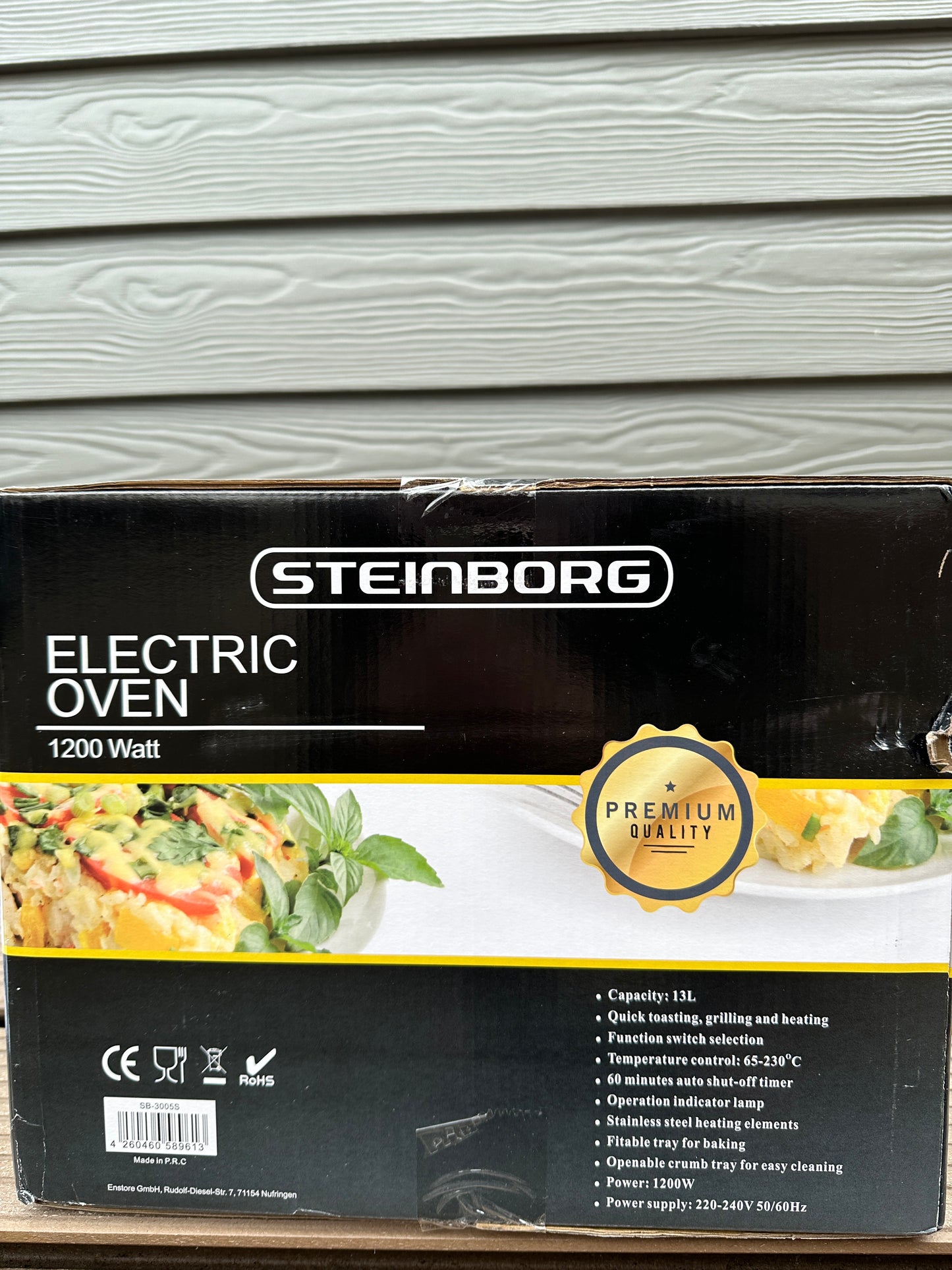 Backofen Steinborg / 13 Liter