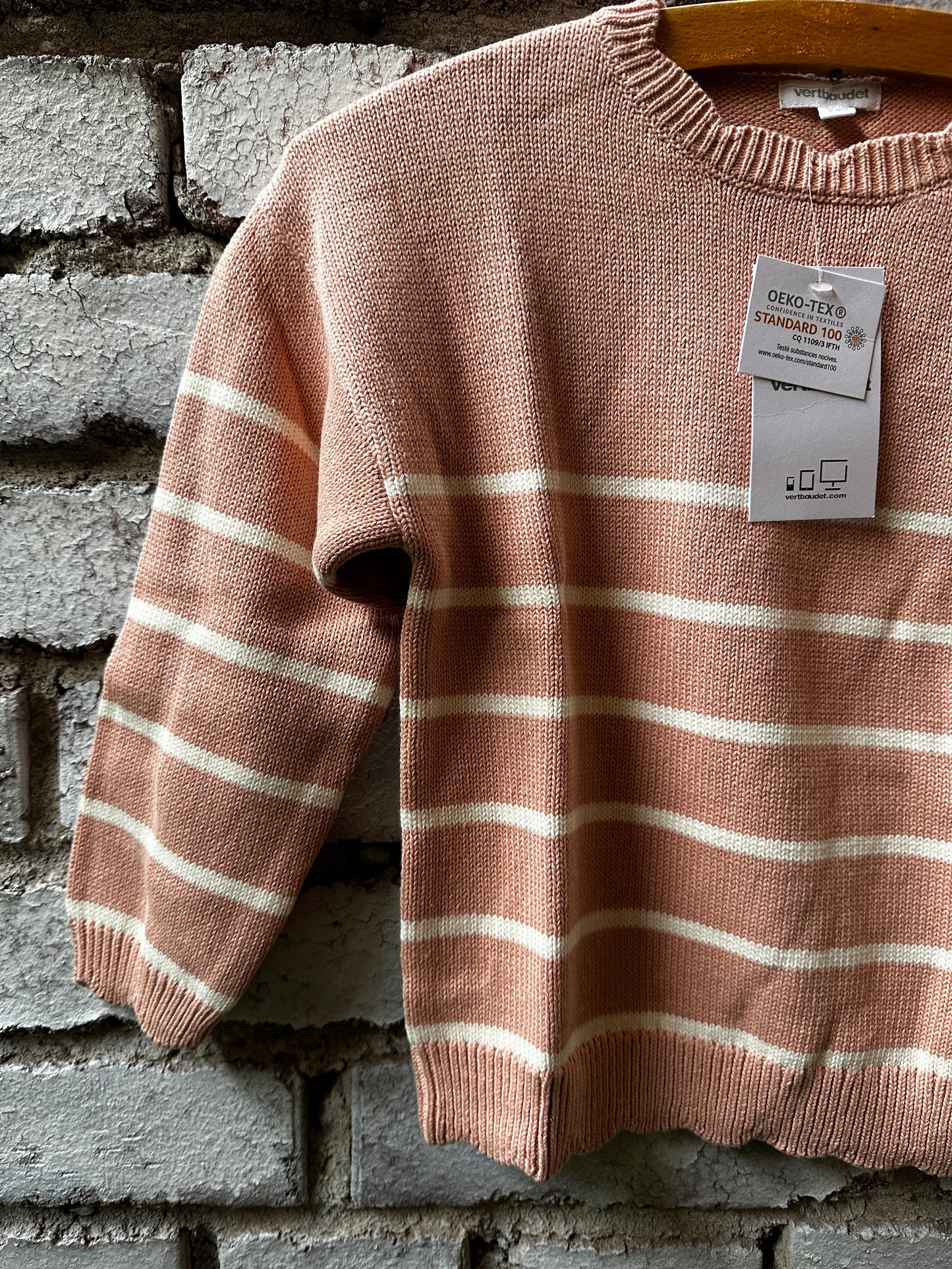 Mädchen Ringelpullover Vertbaudet