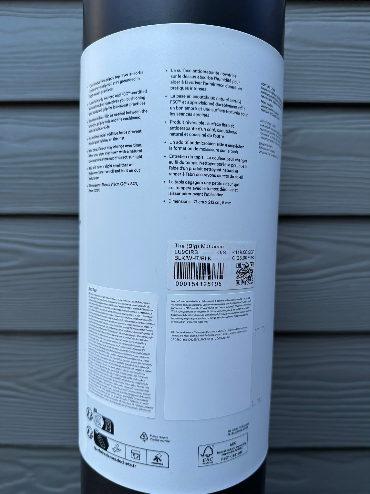 The (Big) Mat 5 mm Luluemoon