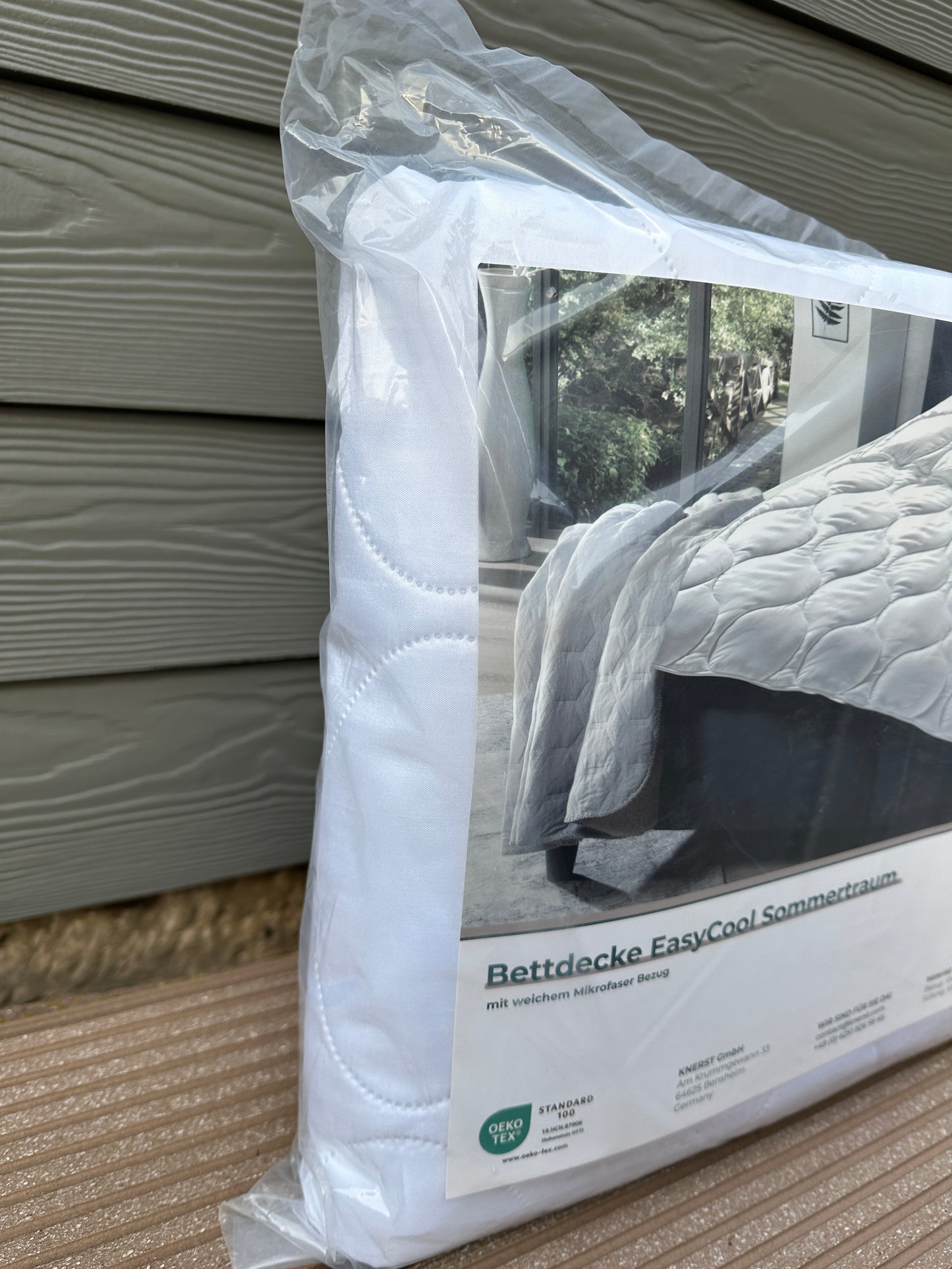 Bettdecke EasyCool Sommertraum 200x200cm Knerst