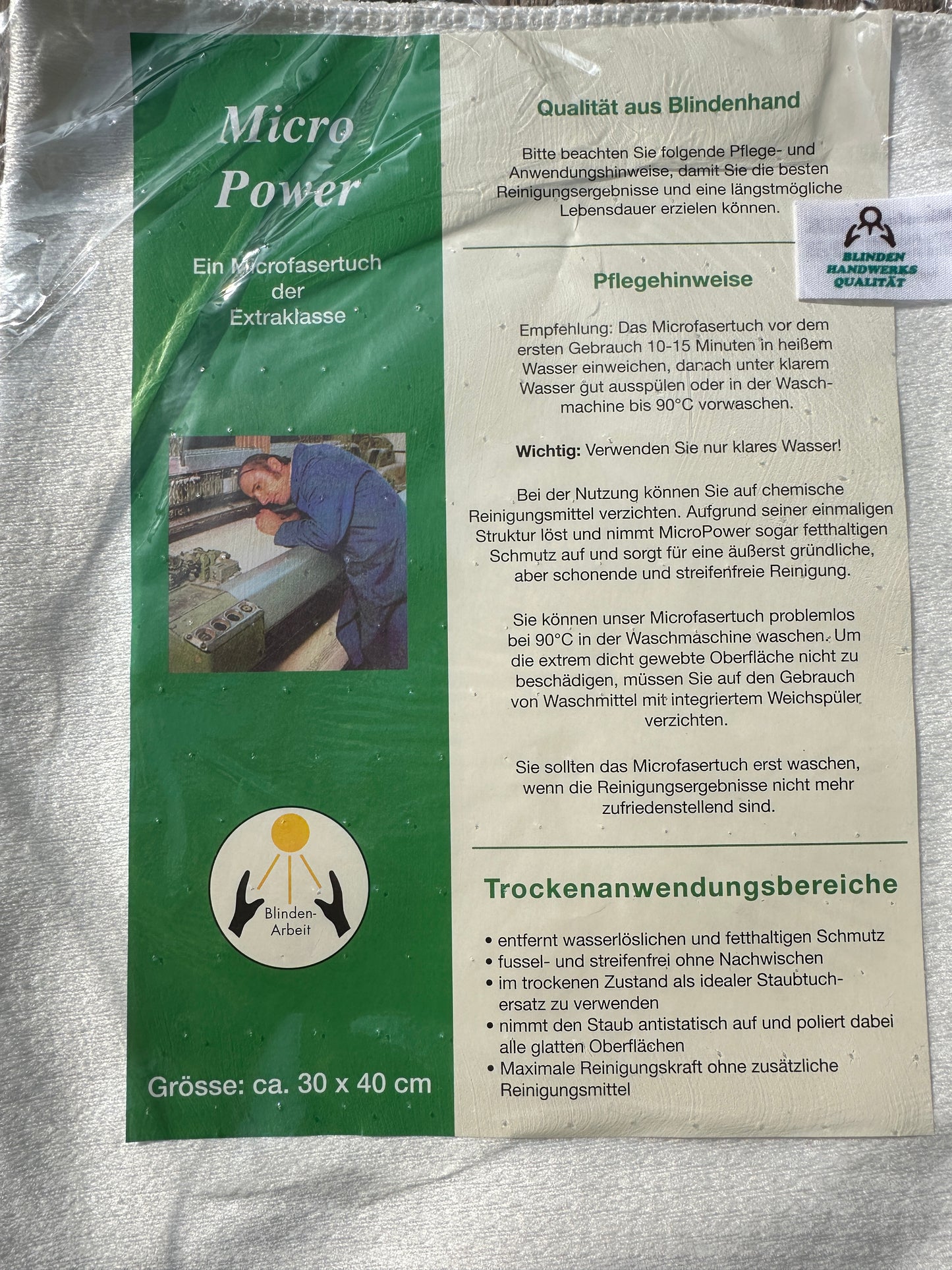 Microfasertücher 10 Stück Micro Power