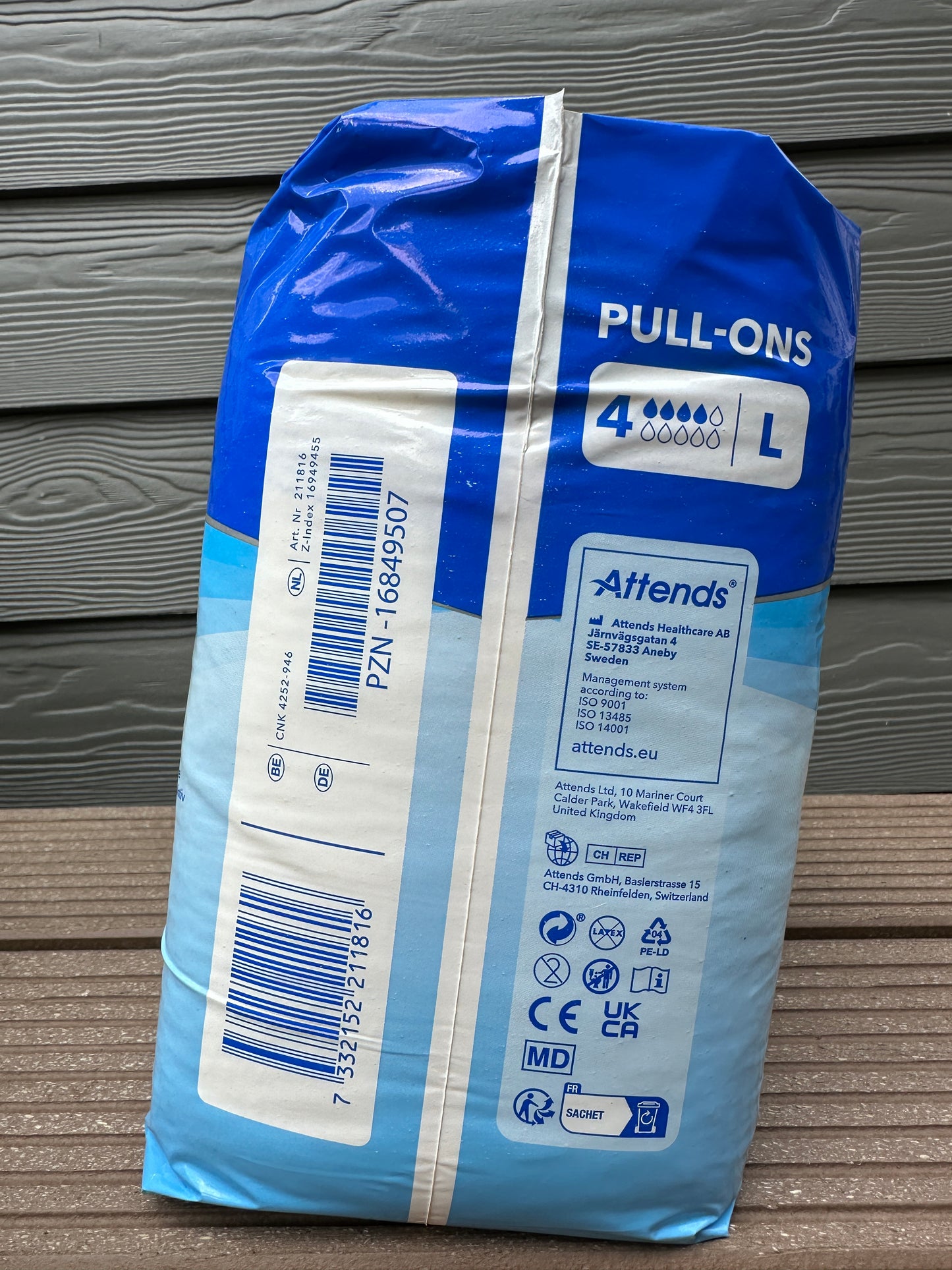 Inkontinenzhose Attends Pull-Ons 4/ L
