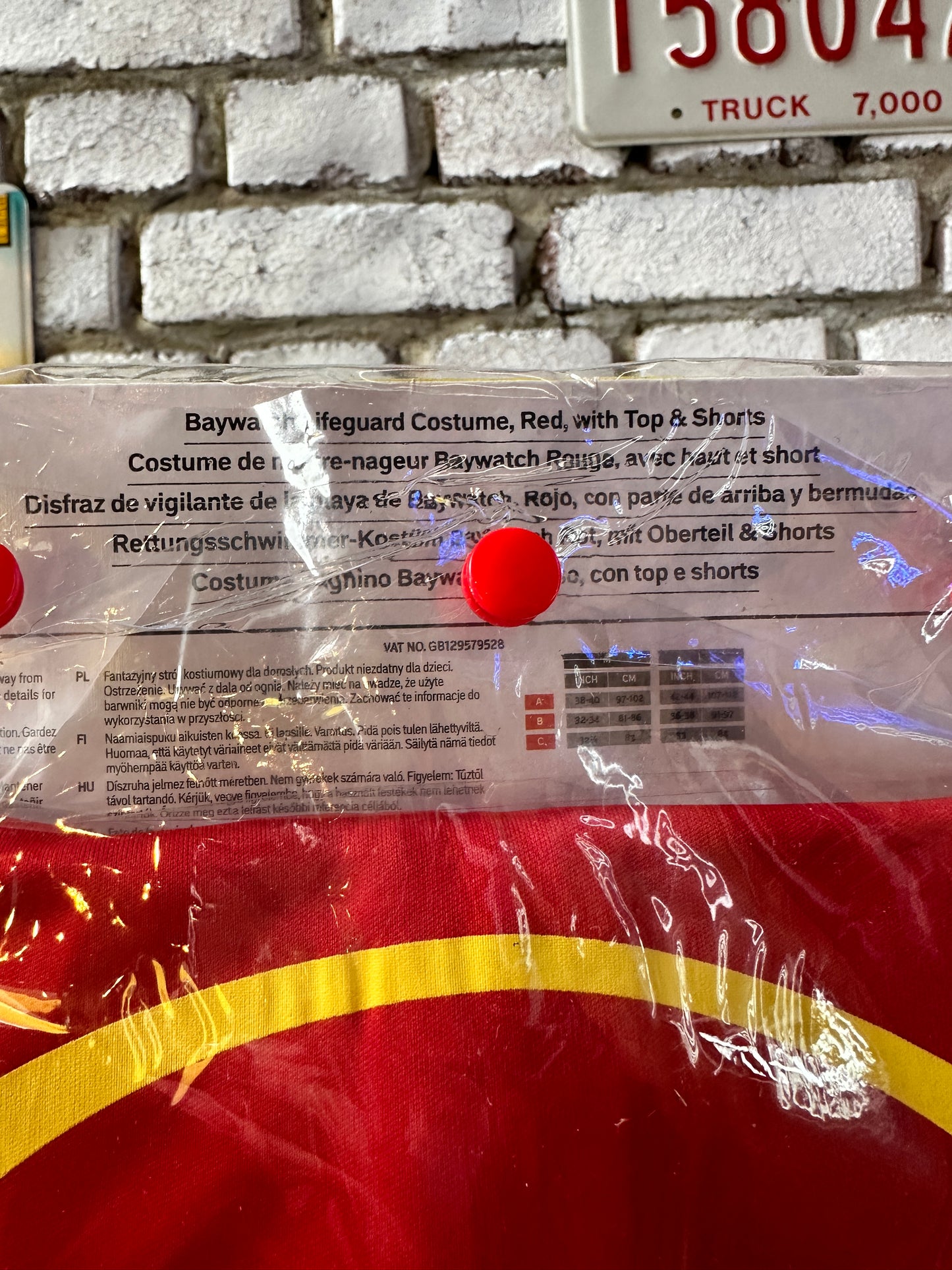 Rettungsschwimmer / Baywatch Kostüm Smiffys
