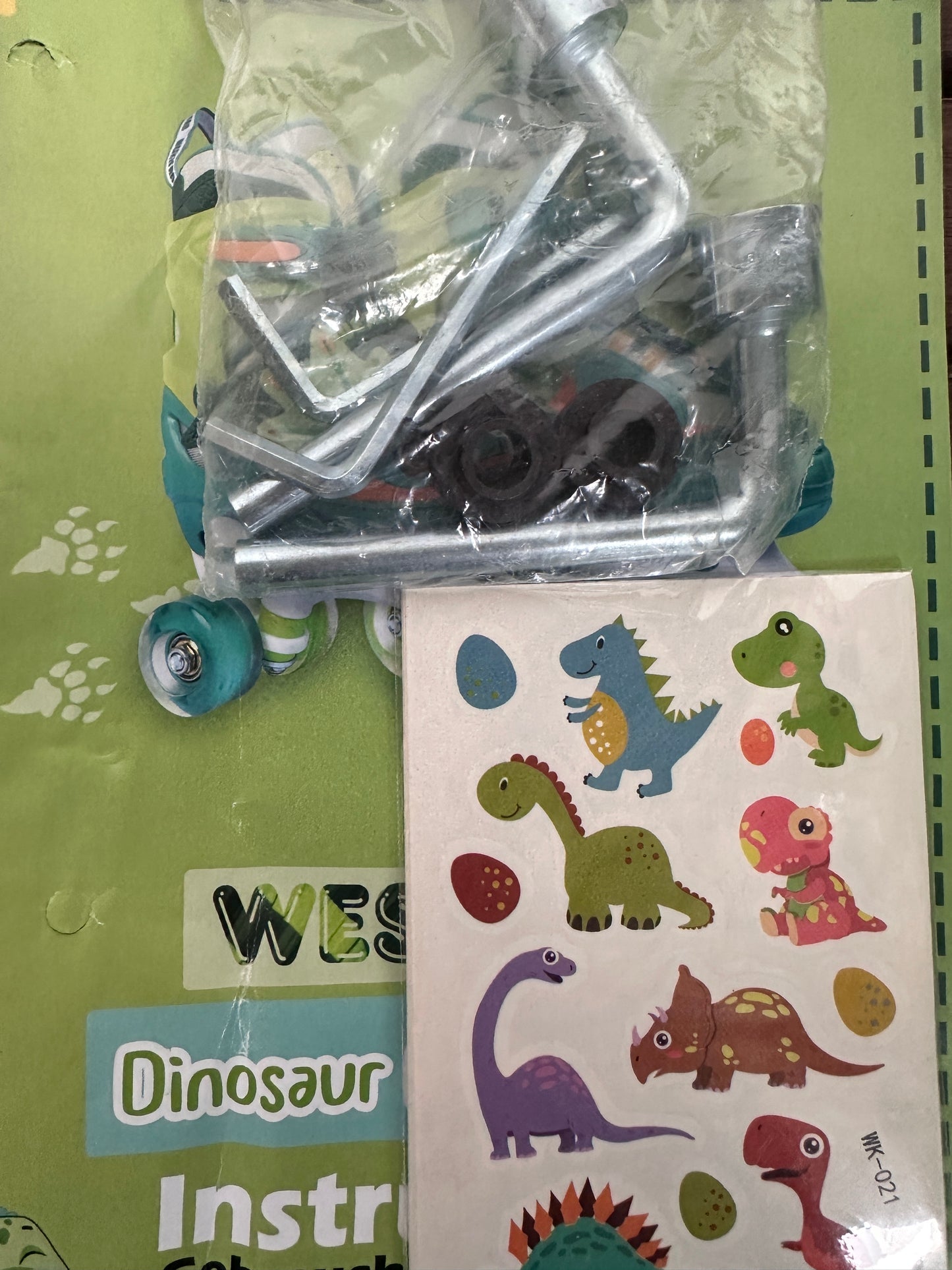 Kinder Dinosaurier Rollschuhe Weskifan