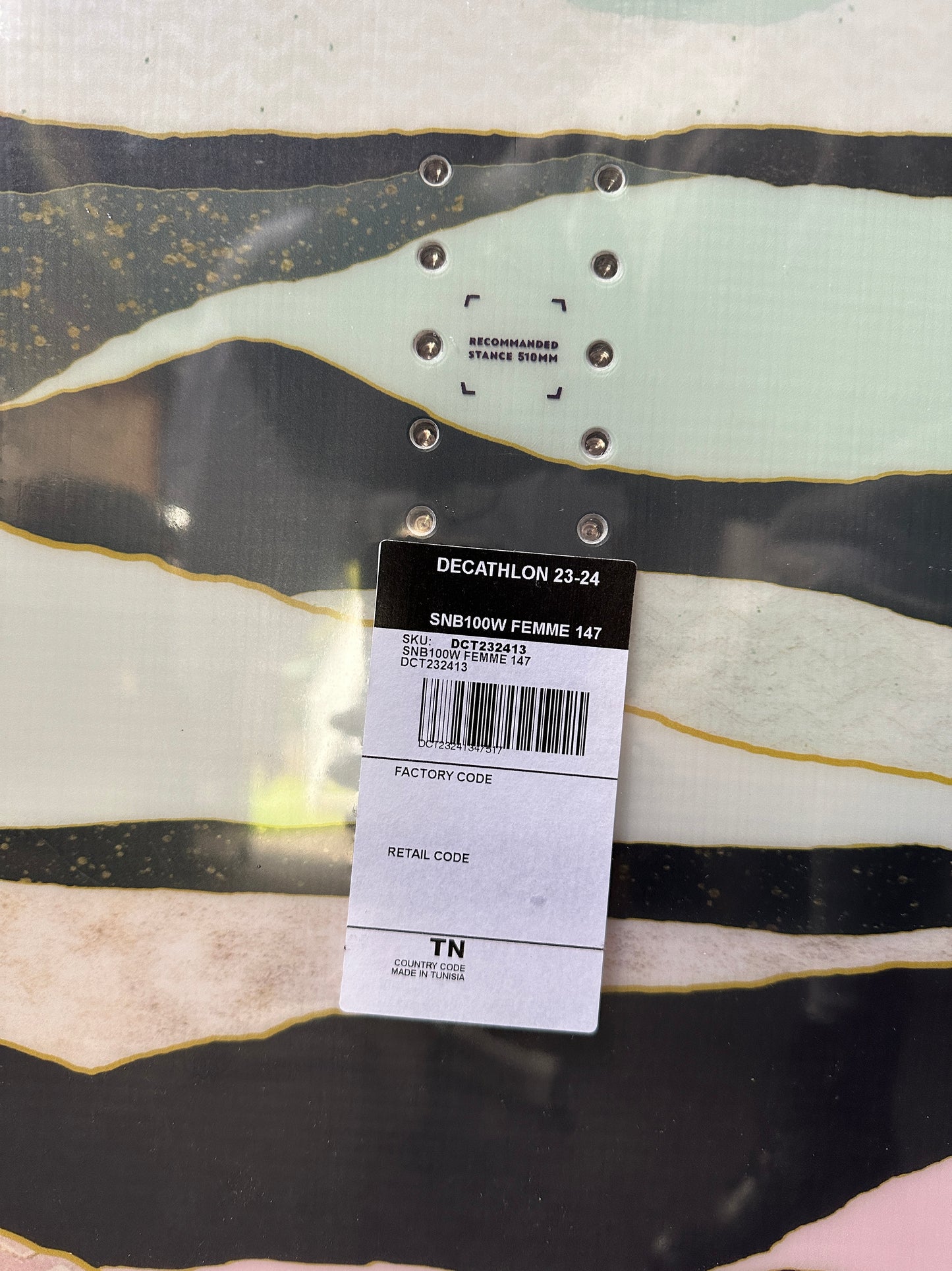 Snowboard Damen All Mountain Dreamscape von Decathlon