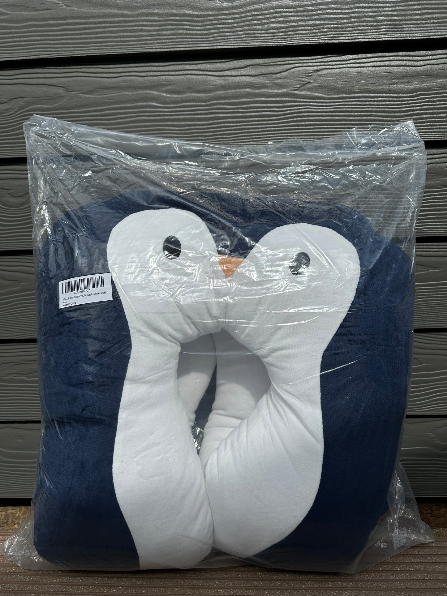 DRACA Seitenschläferkissen Kinder Pinguin