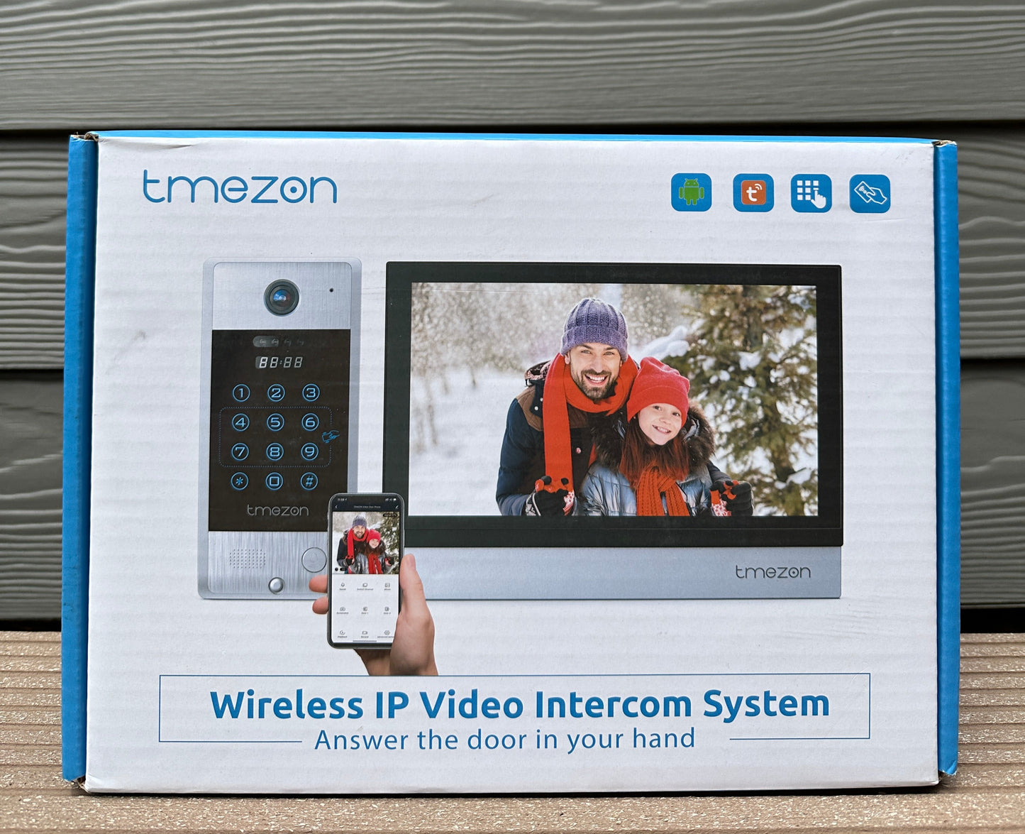 TMEZON 1080P WLAN Video Türsprechanlage