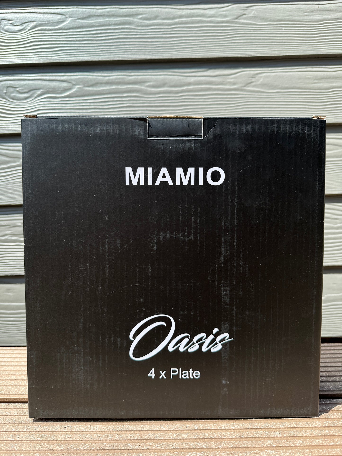 Keramik Teller Oasis 4er Set 28cm Miamio