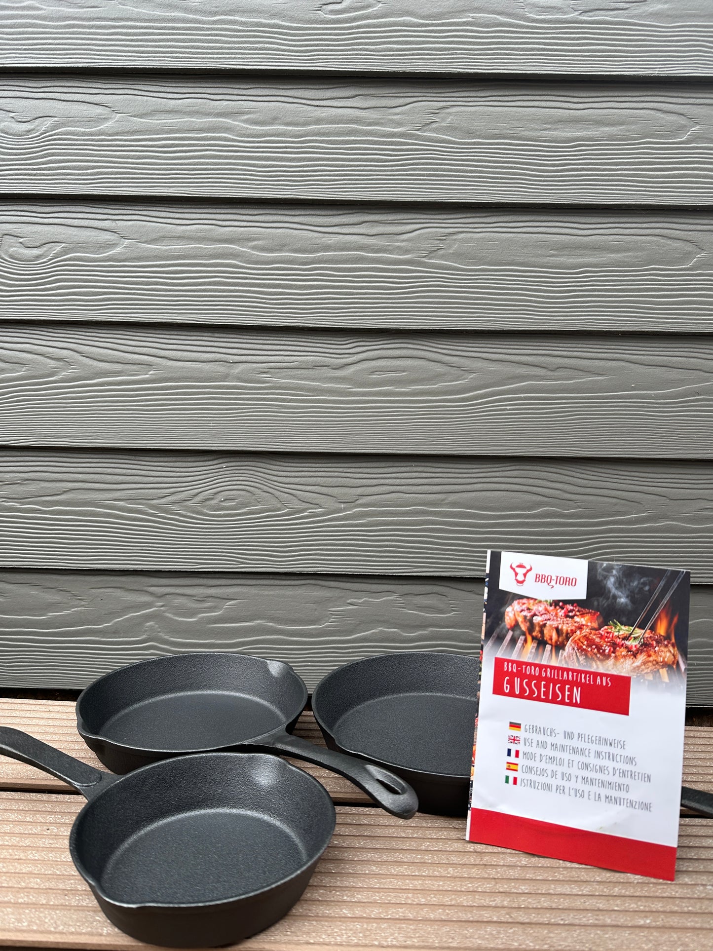 BBQ-Toro Gusseisen Set Brat & Steak Set