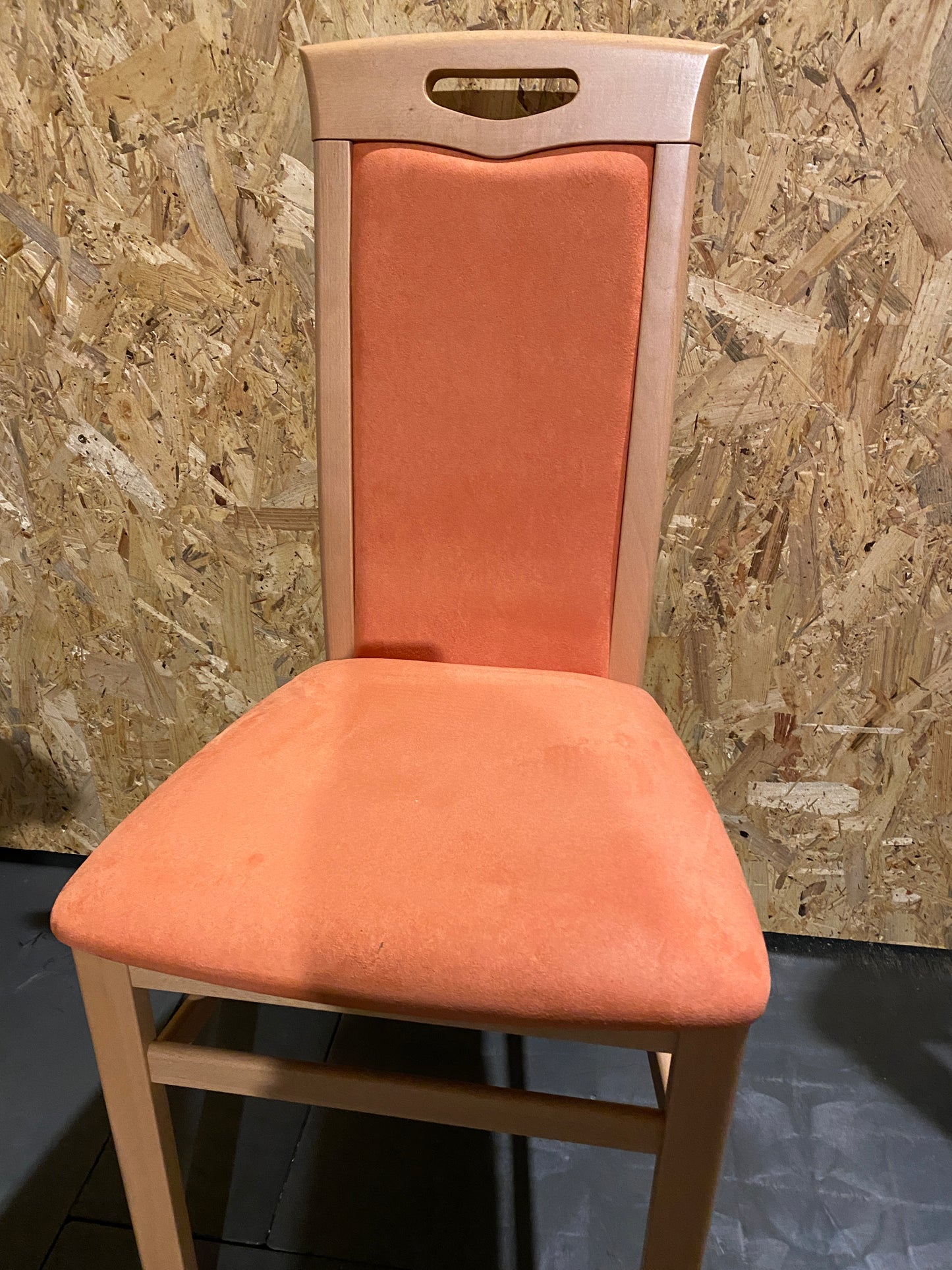 Polsterstuhl orange