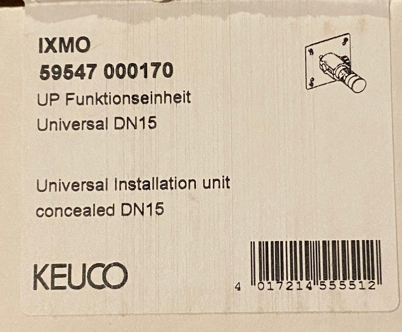 Funktionseinheit Keuco 59547 000170