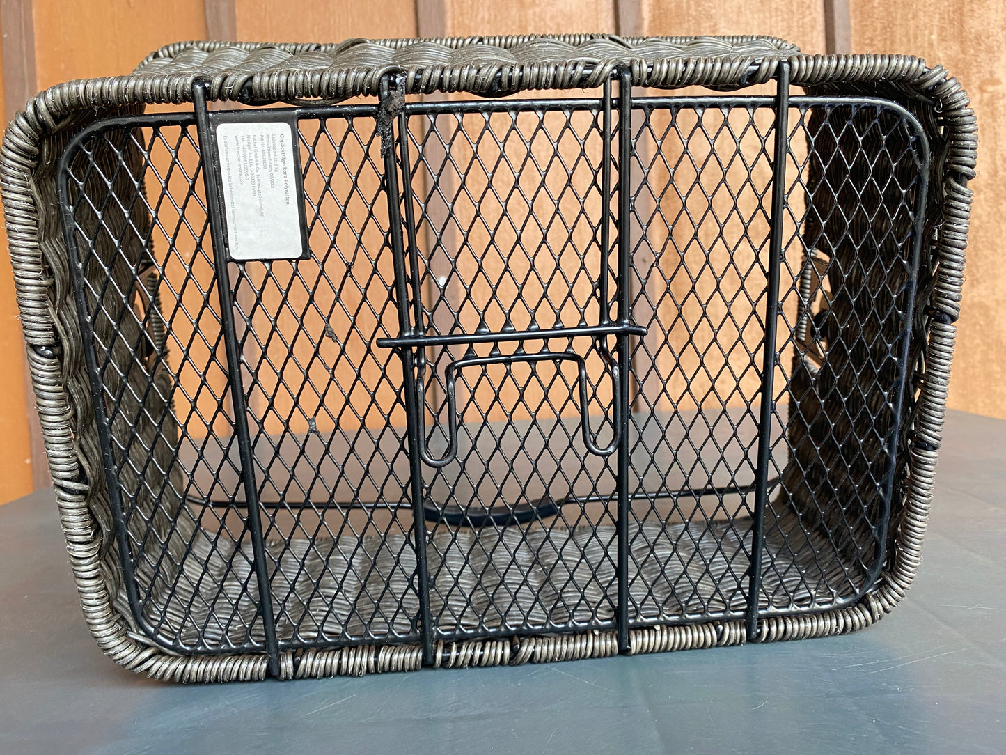Gepäckträgerkorb Polyrattan