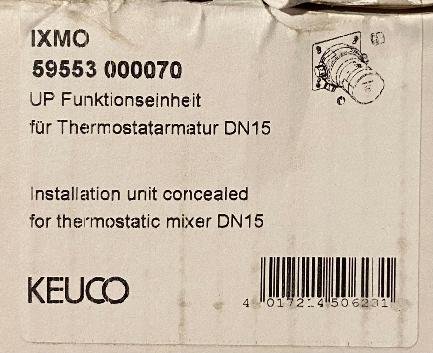 Funktionseinheit Thermostatarmatur Keuco IXMO 59553 000070