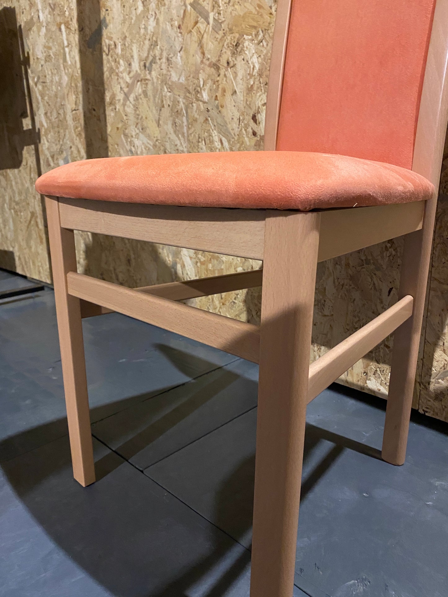Polsterstuhl orange