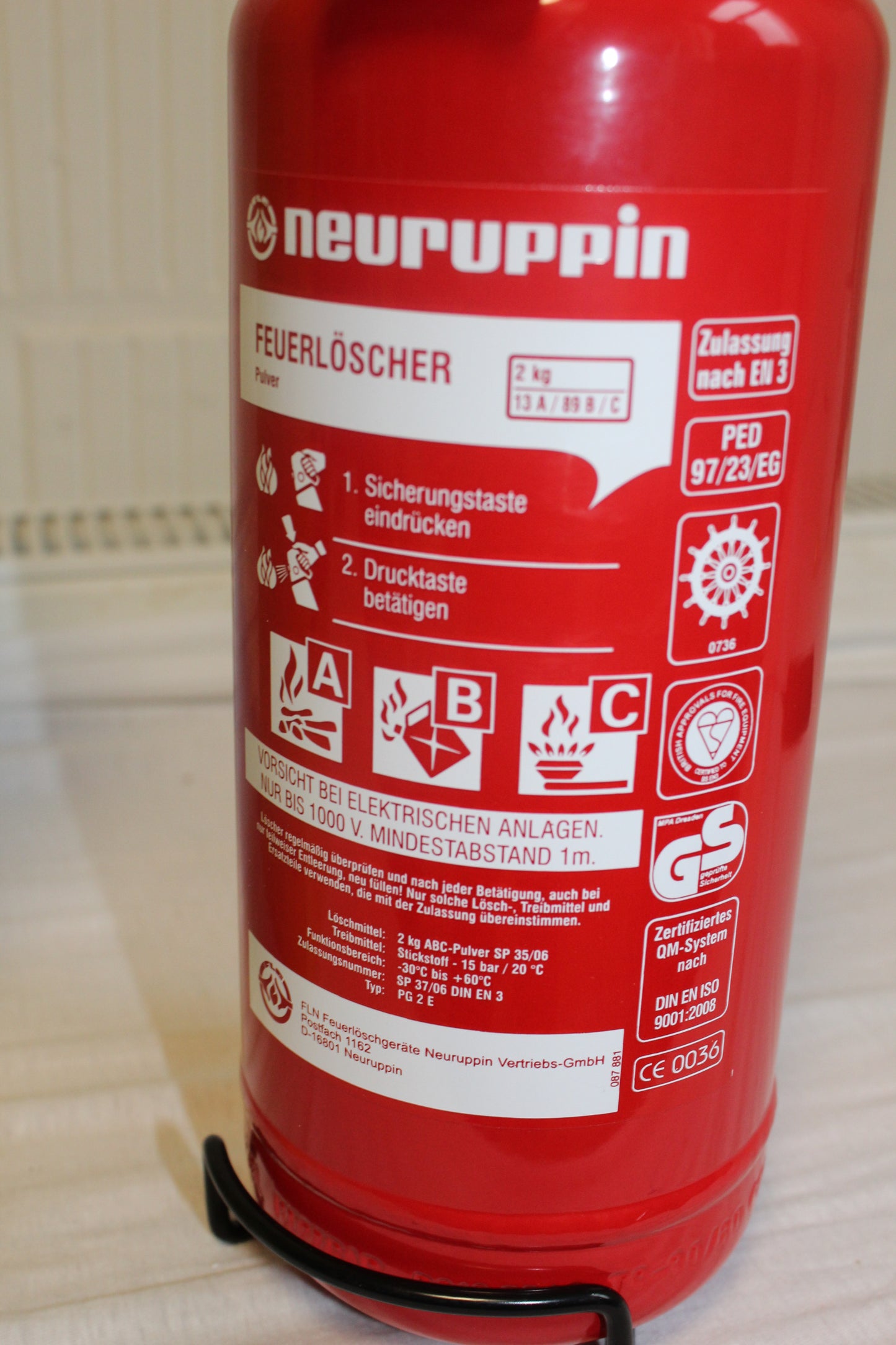 Feuerlöscher 2KG