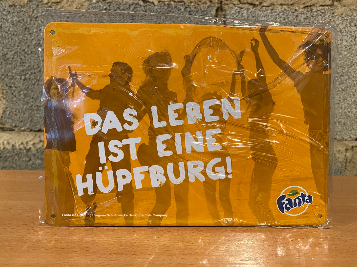 Blechschild Fanta
