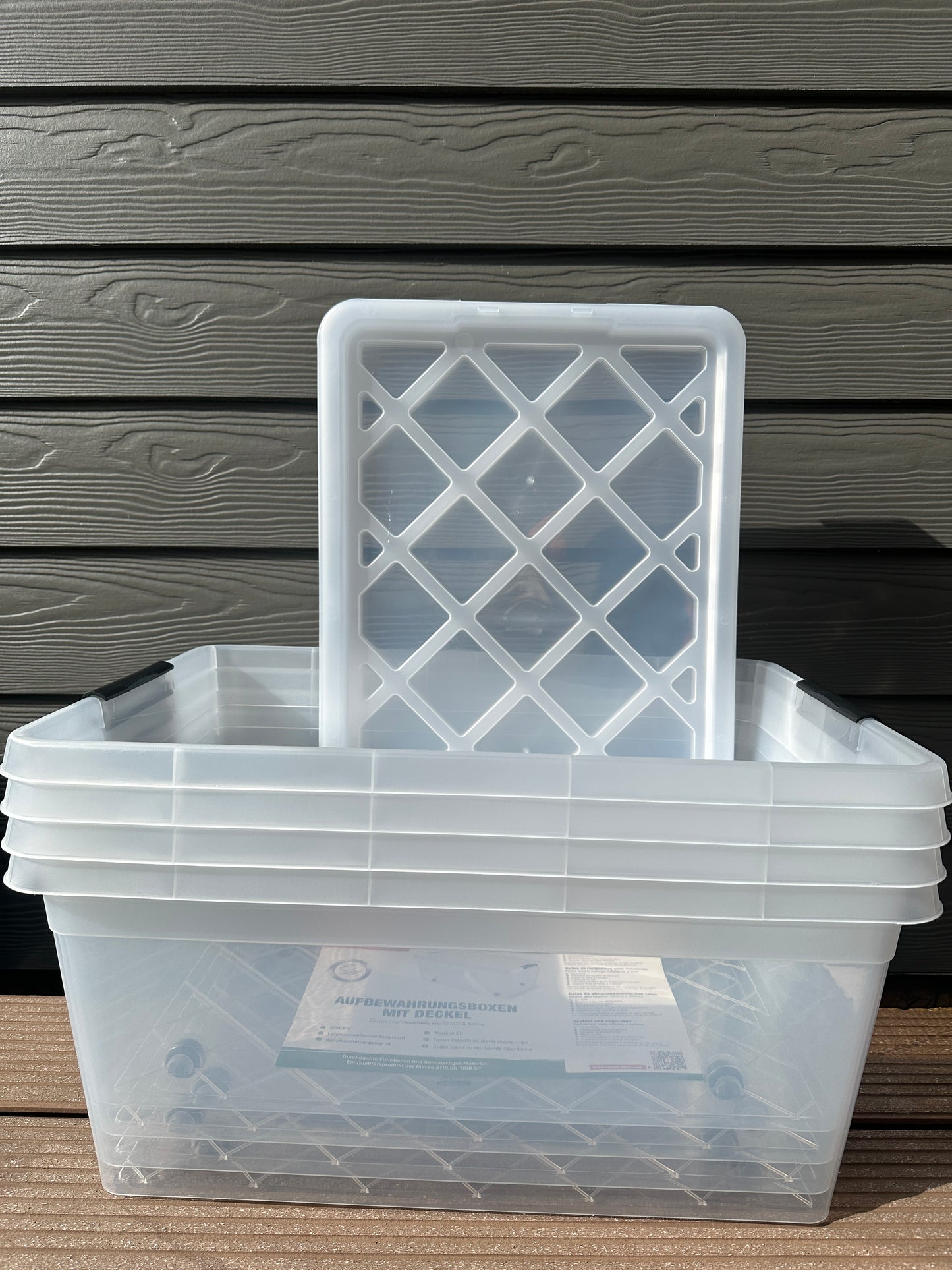 Aufbewahrungsboxen 4 Stück Athlon