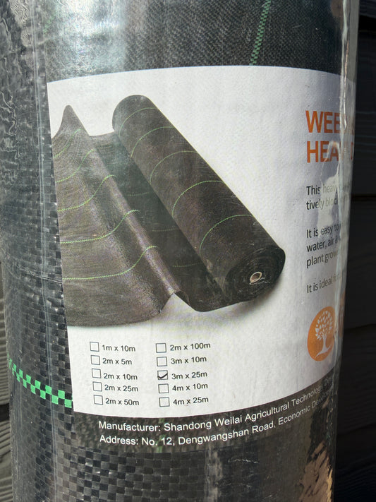 Unkrautschutz 3x25m