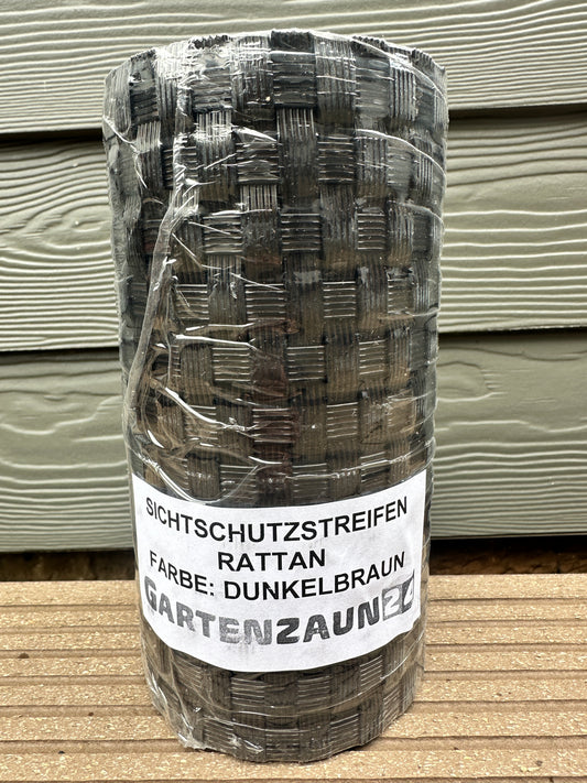 Sichtschutzstreifen Rattan Gartenzaun