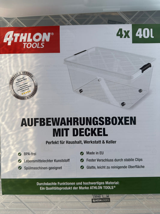Aufbewahrungsboxen 4 Stück Athlon
