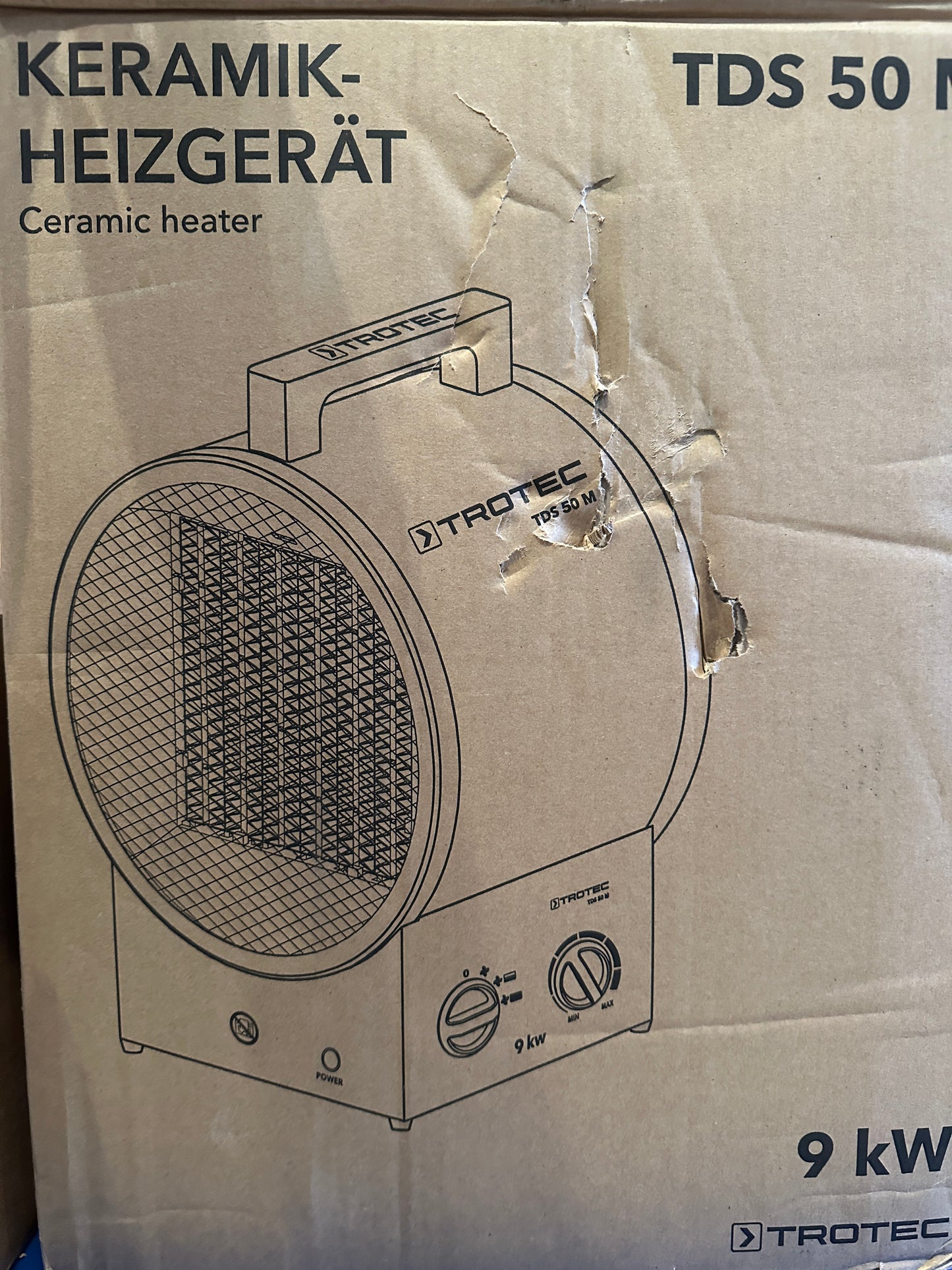 Heizgerät / Bauheizer TROTEC