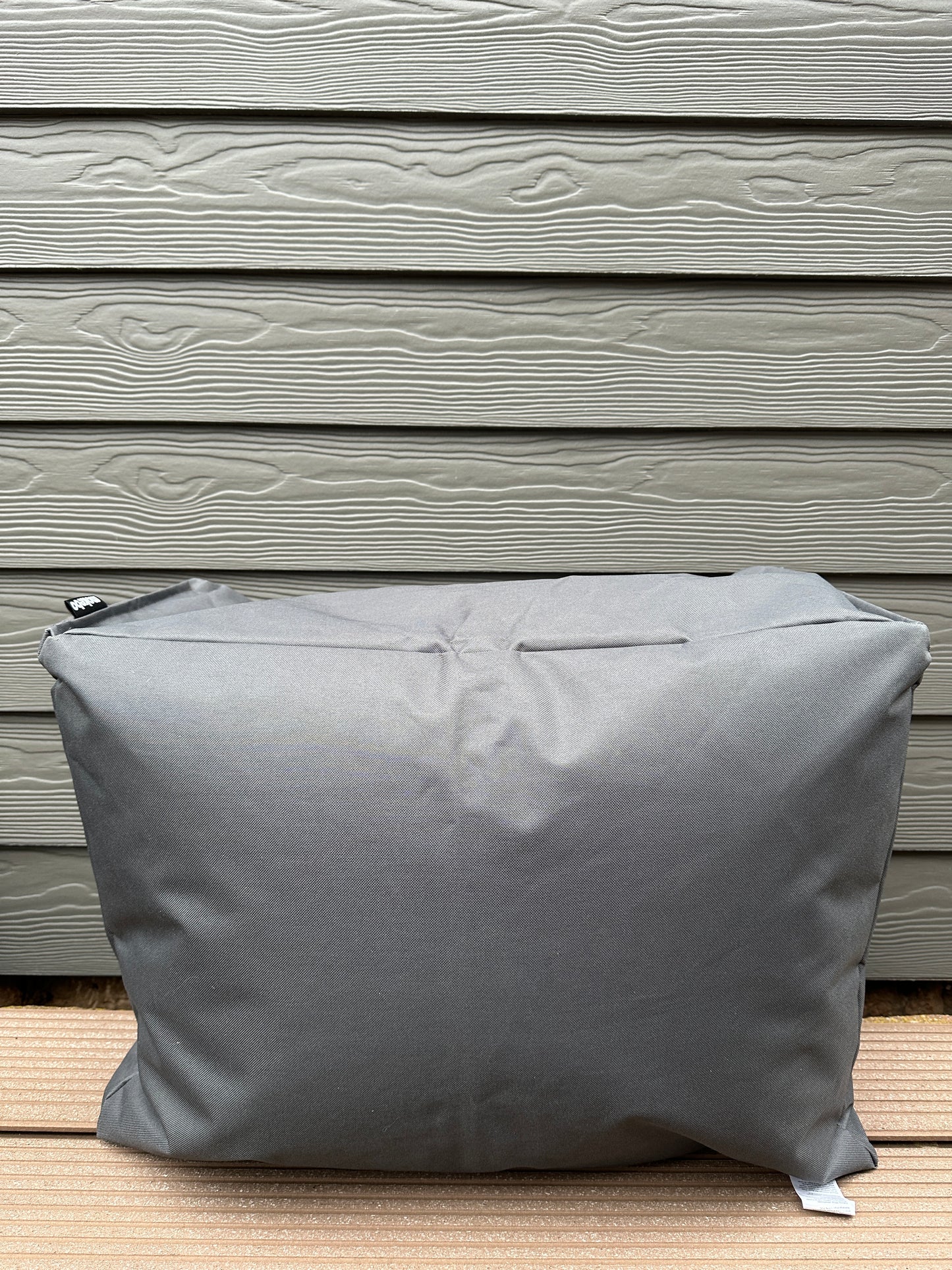 Outdoor Pouf 'Der Ruhepouf' Mokebo - Eckiger Sitzpouf oder Fußhocker