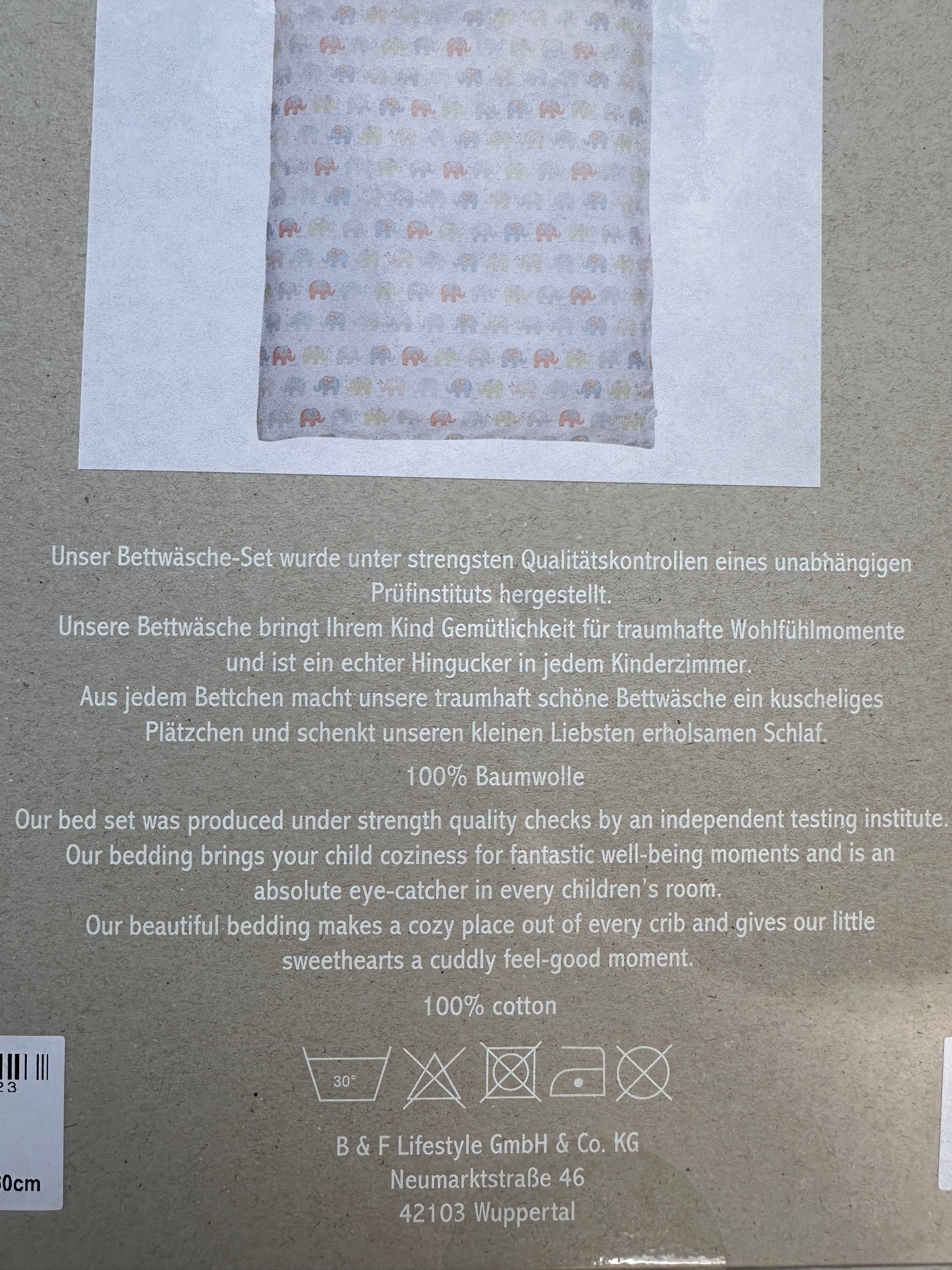 Wende-Bettwäsche Little Koralle