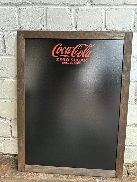 Kreidetafel Coca Cola