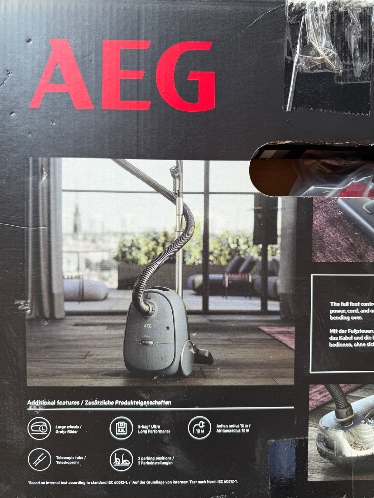 AEG Bodenstaubsauger CLEAN 6000