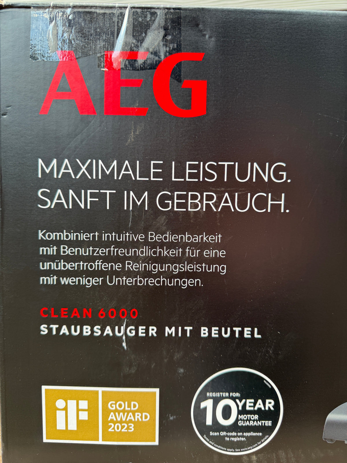 AEG Bodenstaubsauger CLEAN 6000