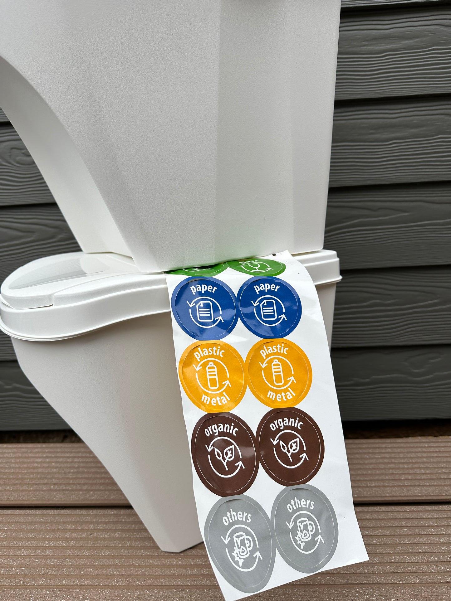 Sortibox XL - 3er Set Mülleimer mit jeweils 35 Liter